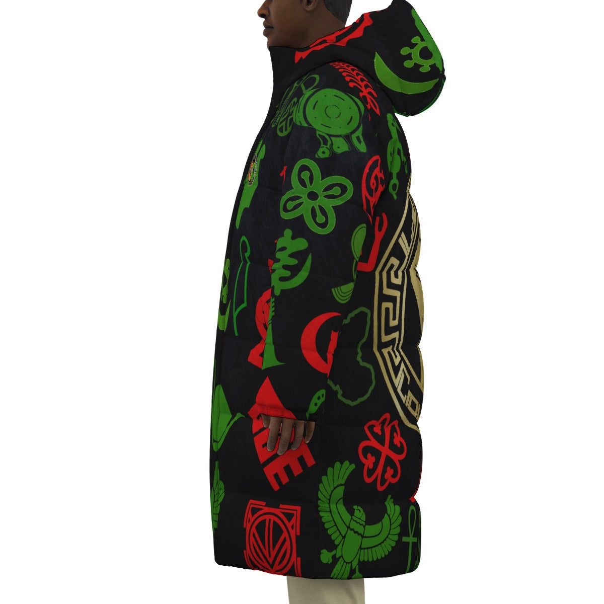 KMT WORLD Unisex Long Down Jacket