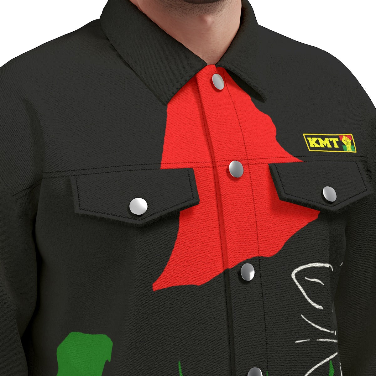 PANTHER rbg BLC Unisex Lapel Jacket Cotton