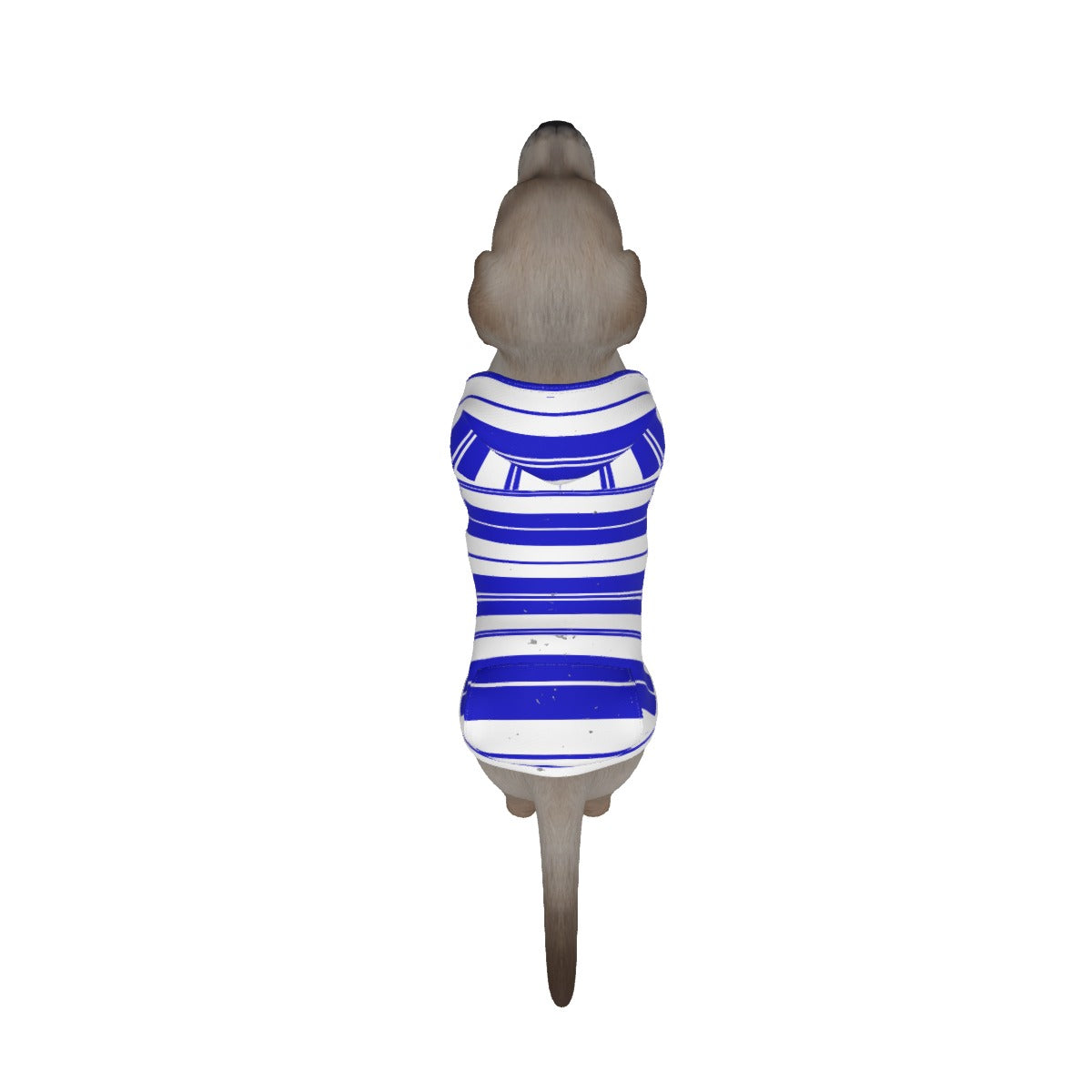 STRIPES BLUEWHT Dog's Pullover Hoodie
