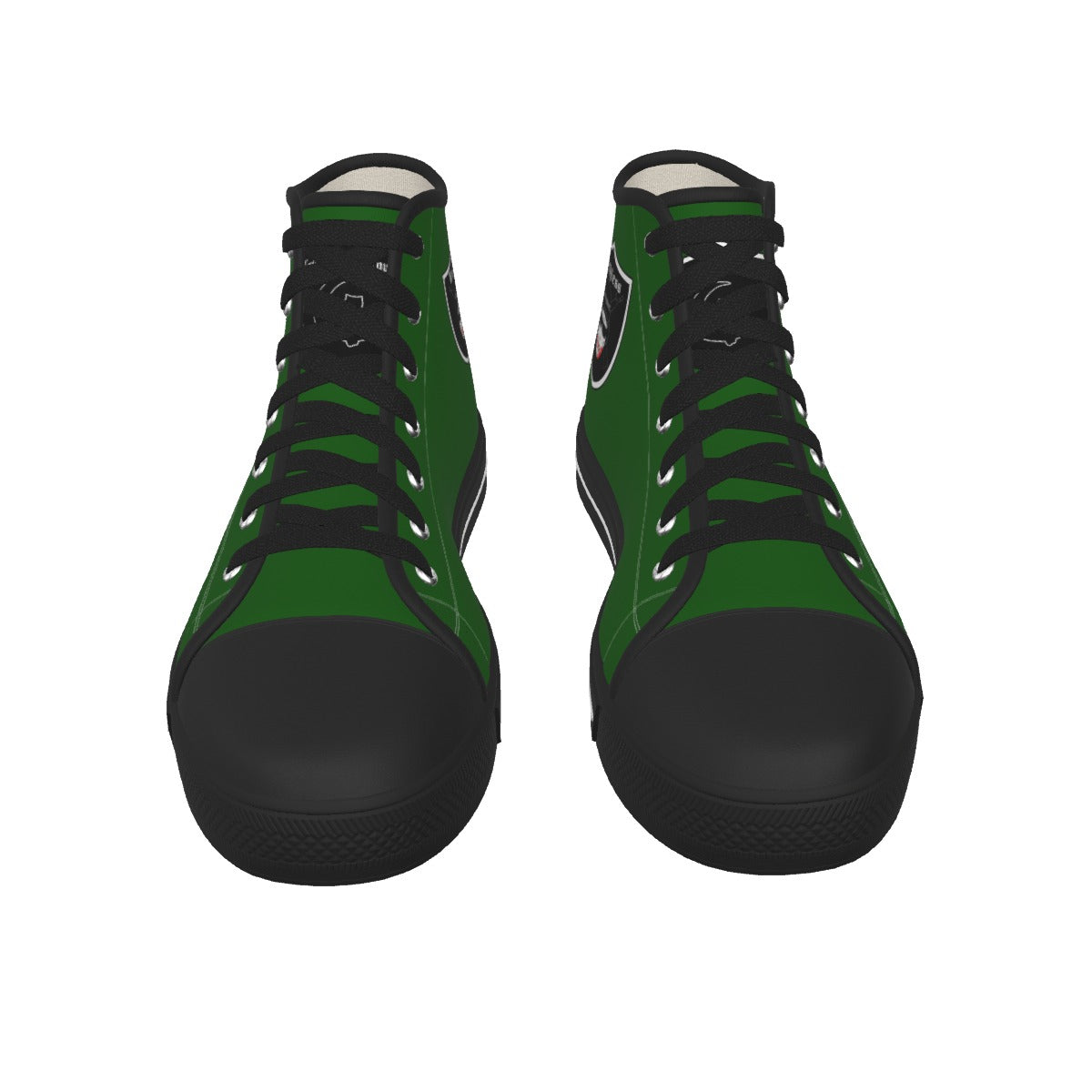 EAZY-E RUTHLESS GREEN High Canvas Shoes