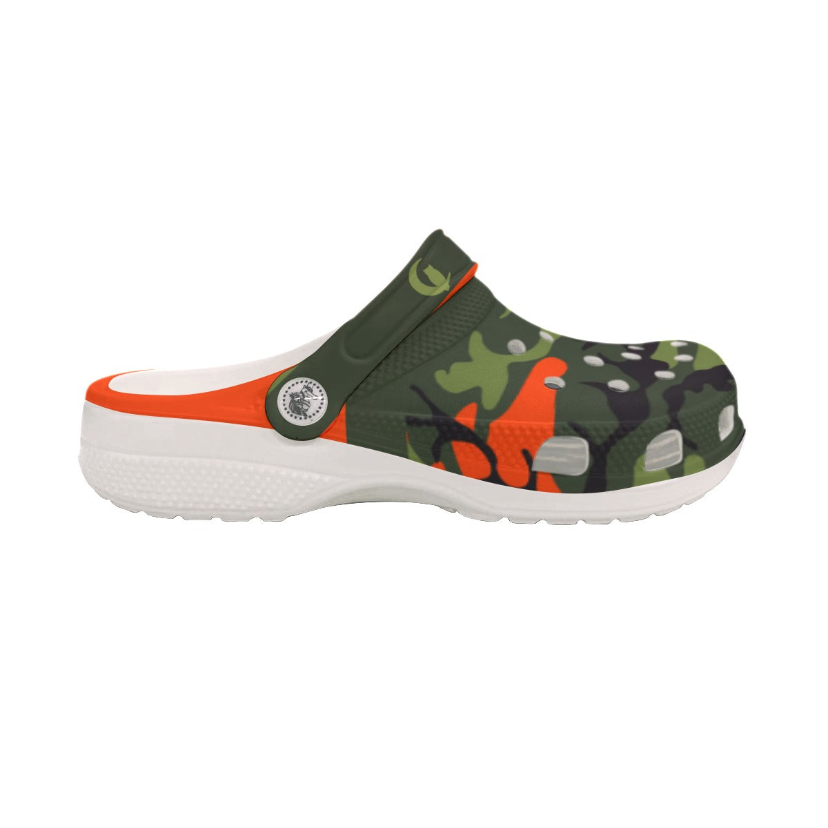 CAMOUFLAGE KAKI Women's  Clogs