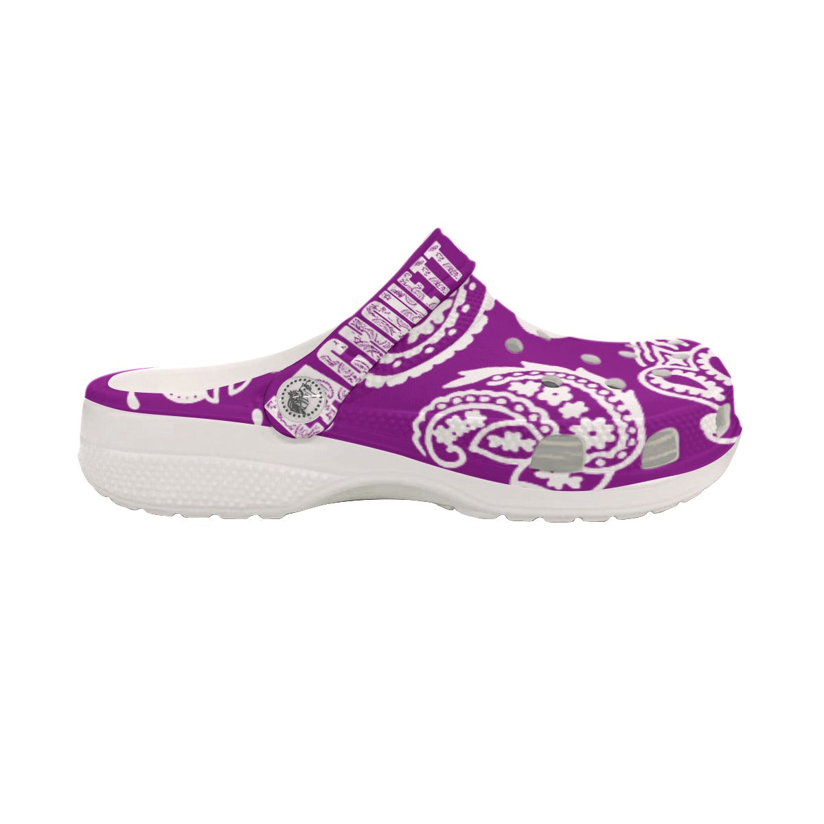 BANDANA PAISLEY GRAPES Women's Classic Clogs