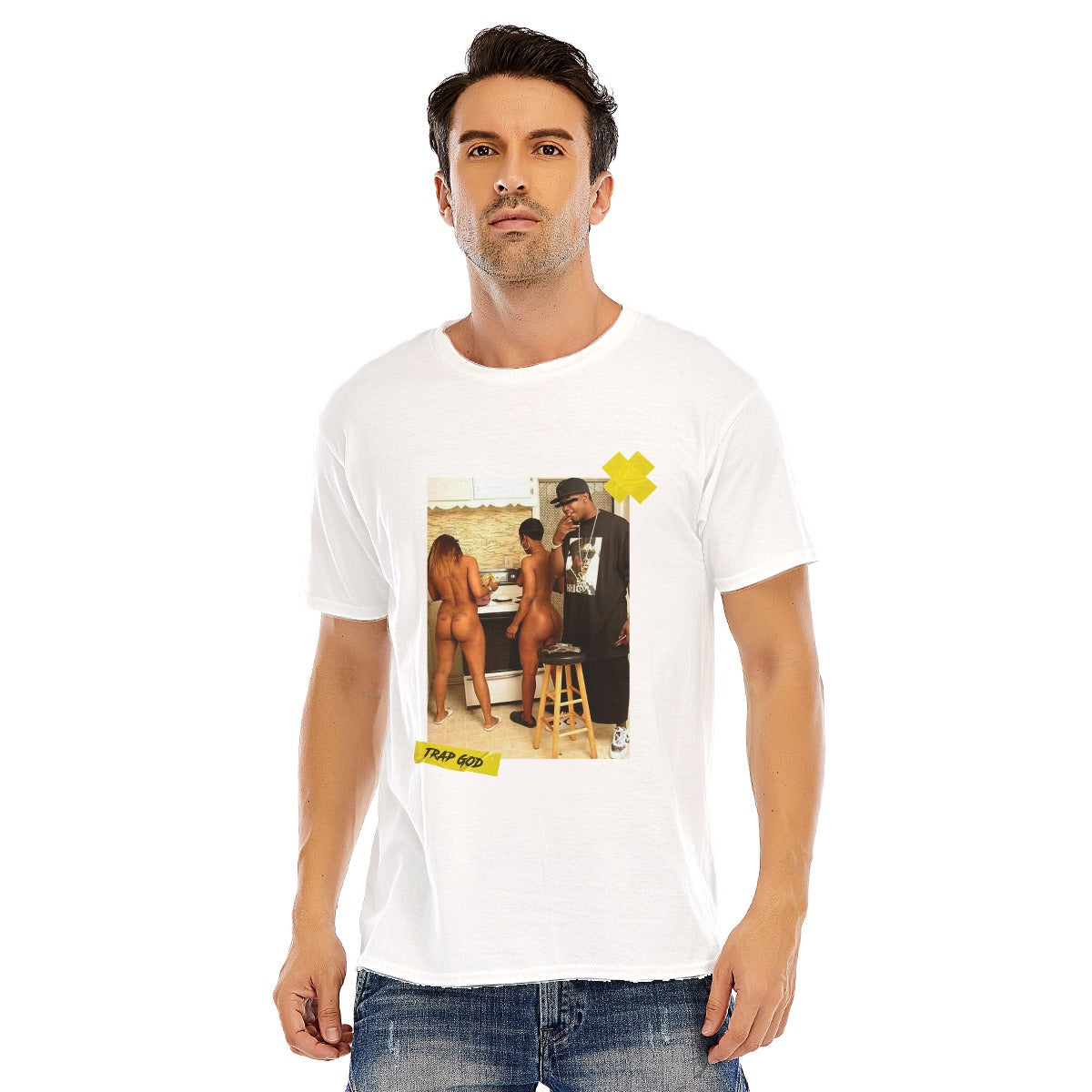 TRAP GOD Unisex T-shirt  Cotton (DTF)
