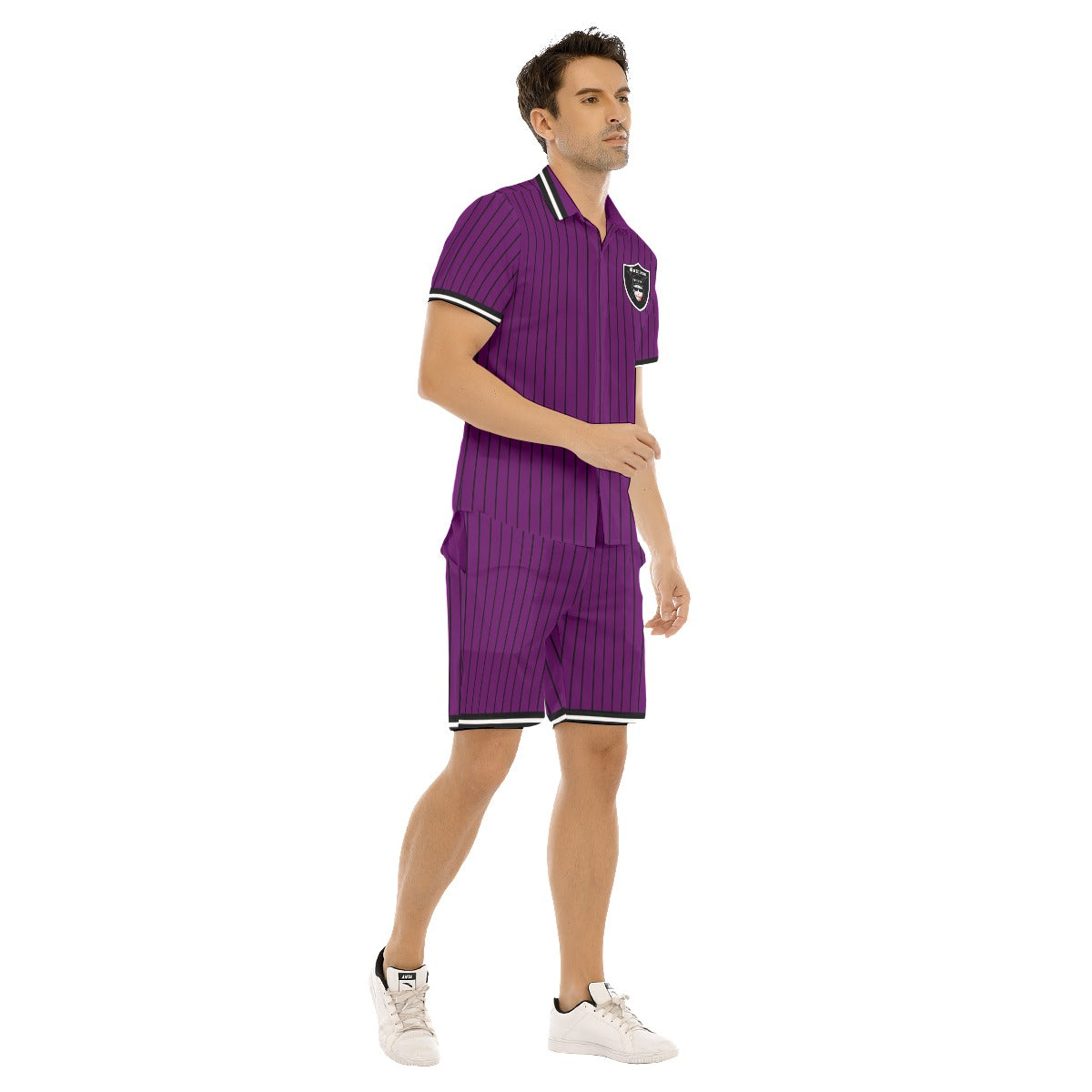EAZY-E RUTHLESS PRPLE Men's Short Sleeve Shirt Sets
