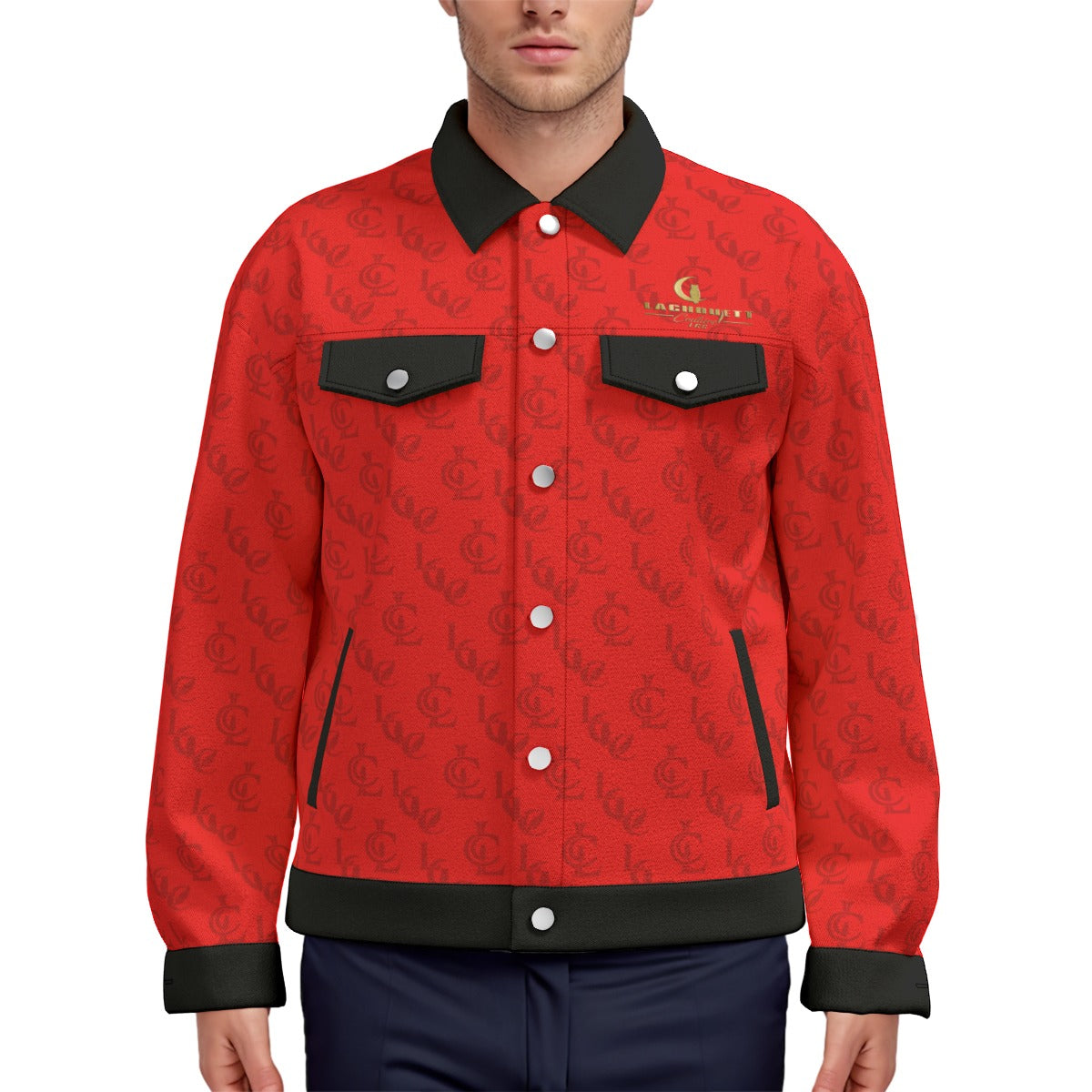 LCC BULLS Unisex Lapel Jacket Cotton