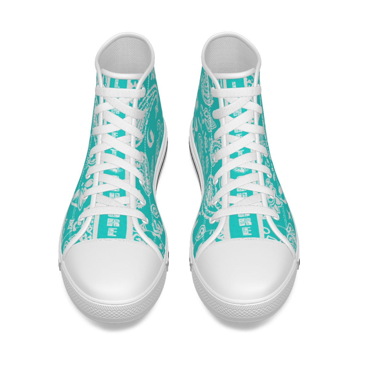 BANDANA PAISLEY TRQSE High Canvas Shoes