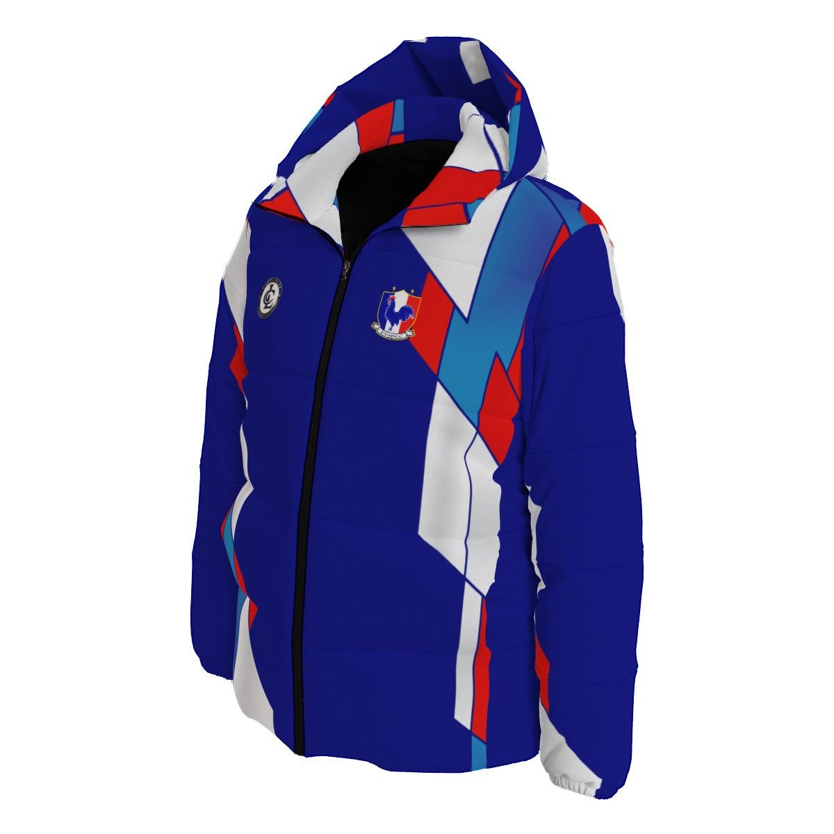 FRANCE BLUE Unisex Down Jacket