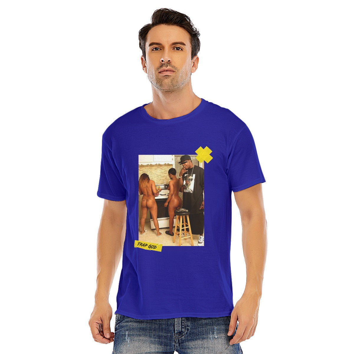 TRAP GOD Unisex T-shirt  Cotton (DTF)