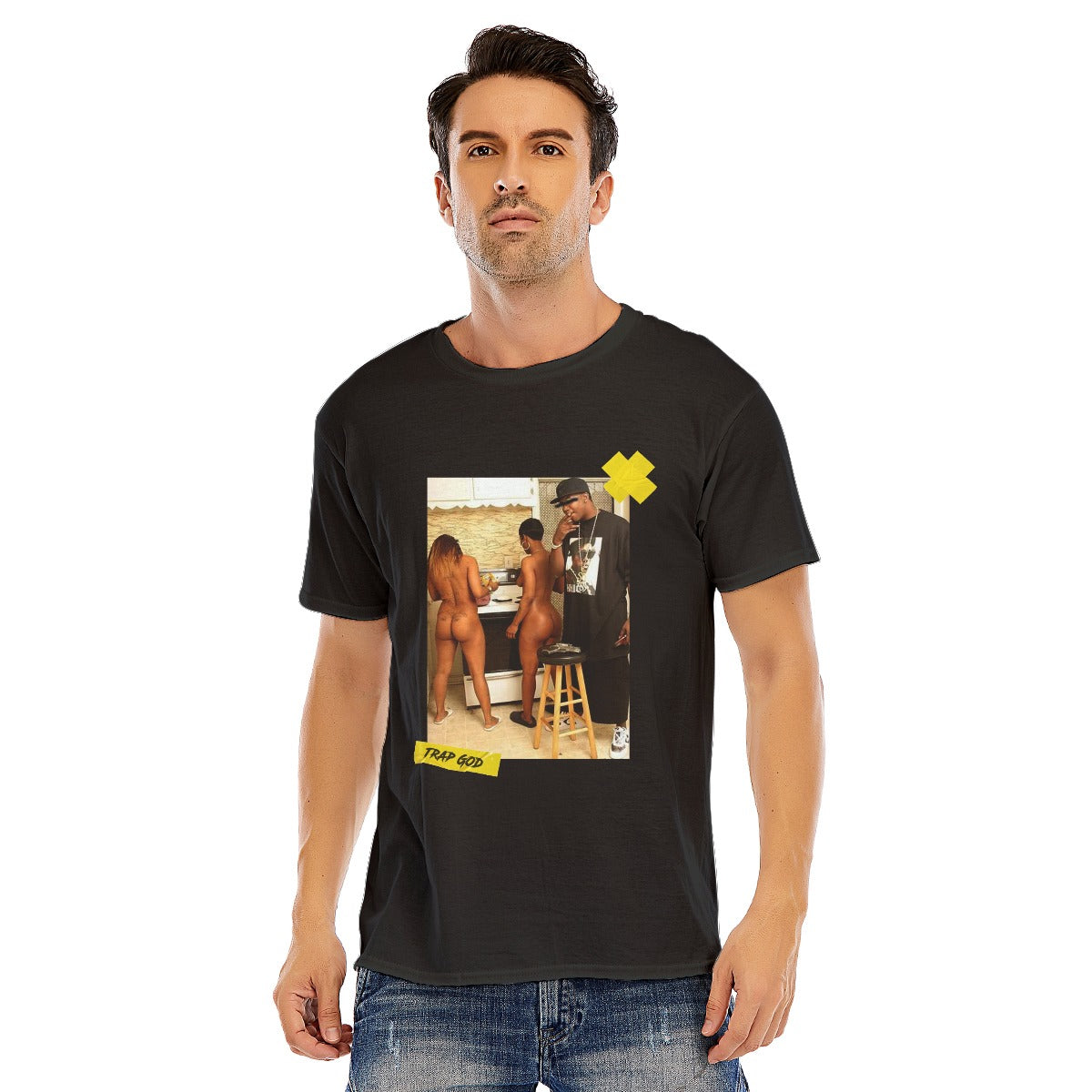 TRAP GOD Unisex T-shirt  Cotton (DTF)