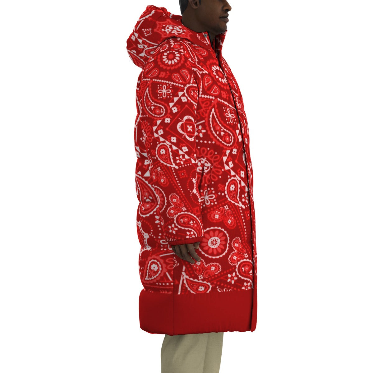 BANDANA DELUXE Bs'UP Unisex Long Down Jacket