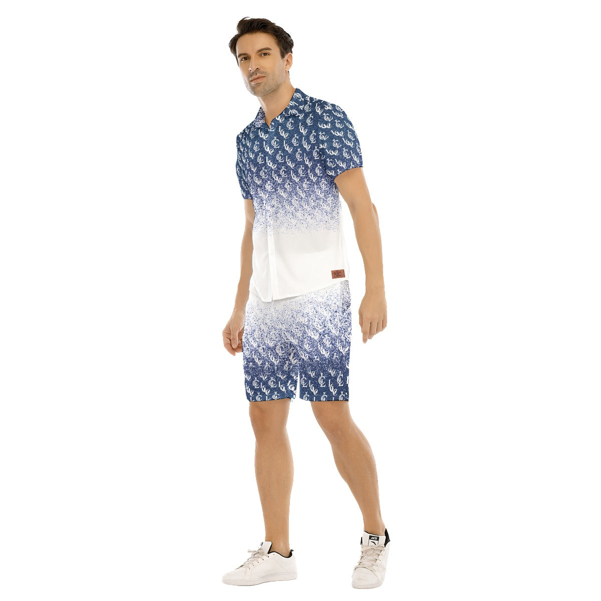 LCC NEW RICH DENIM Men's Short Sleeve Shirt Set