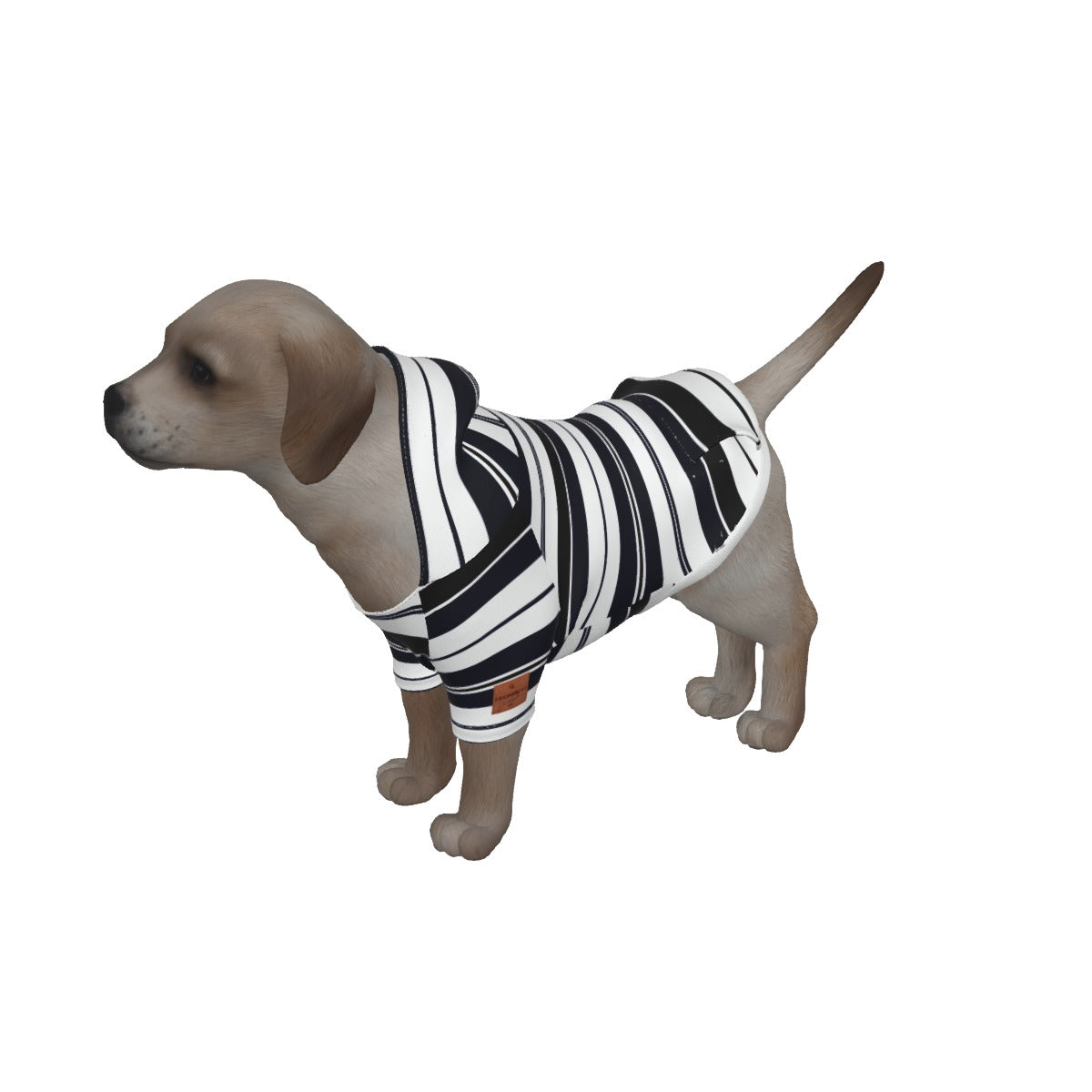 STRIPES NAVY Dog's Pullover Hoodie