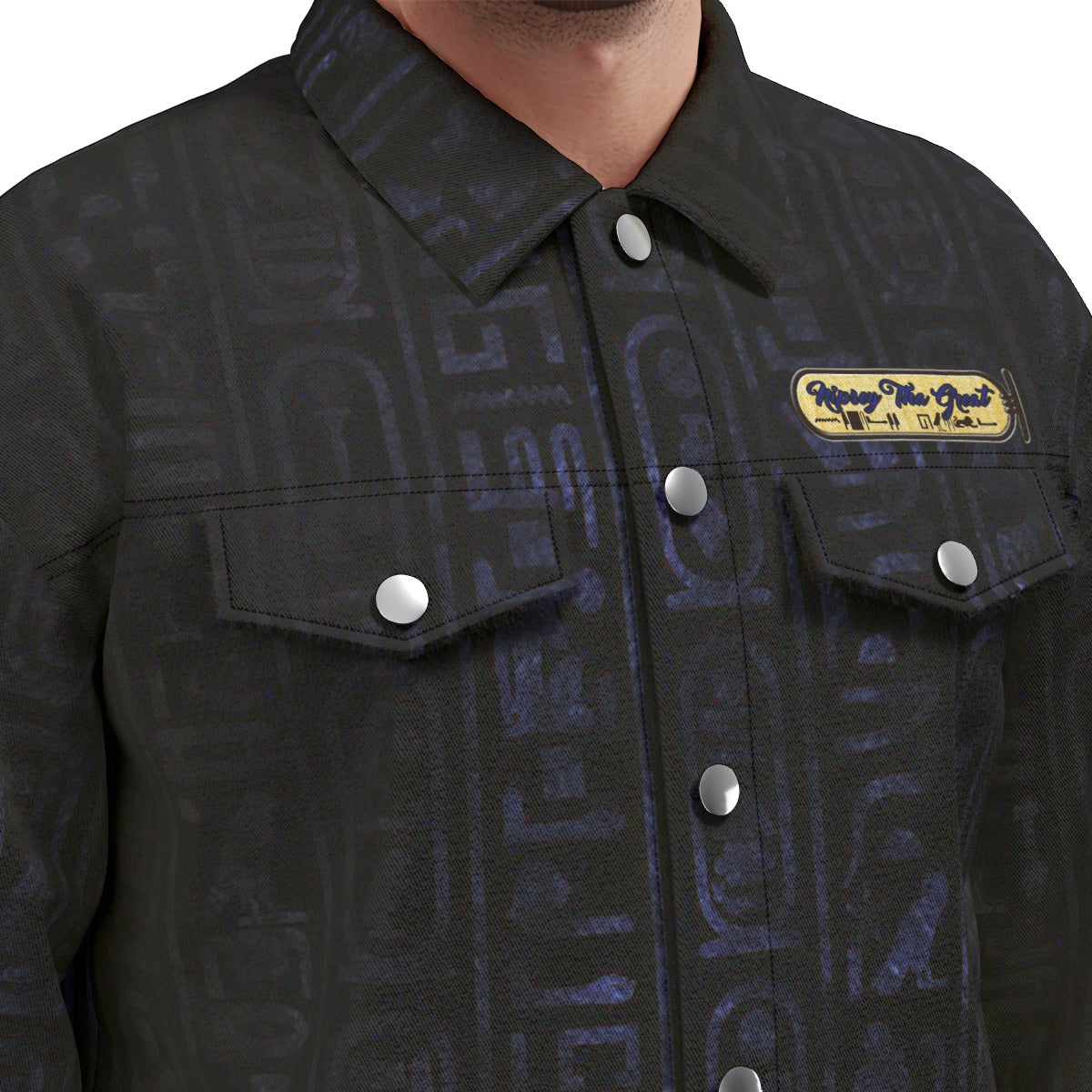 Nipsey Tha Great Unisex Lapel Jacket  Cotton