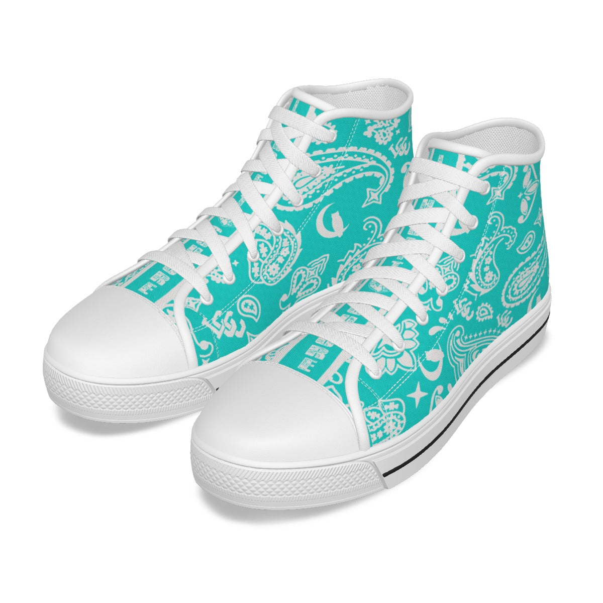 BANDANA PAISLEY TRQSE High Canvas Shoes