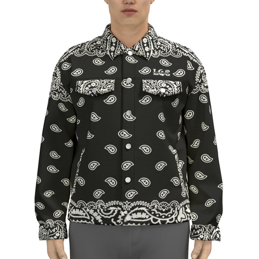 BANDANA FULLY BLC Unisex Lapel Jacket