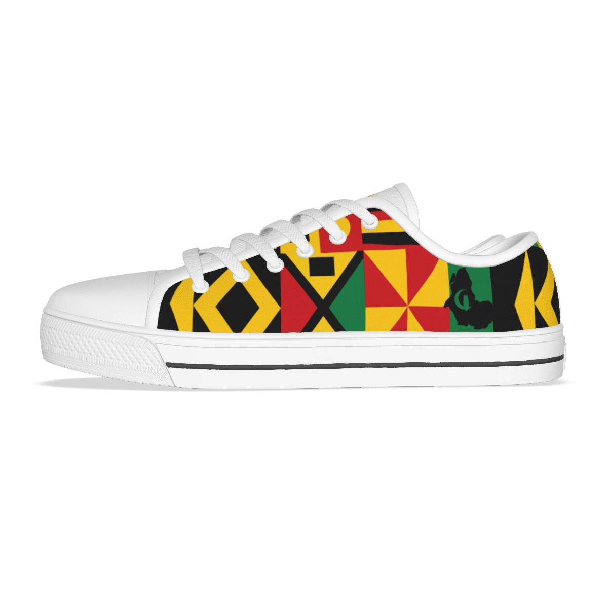 KENTE BUTAN Children's Canvas Shoes