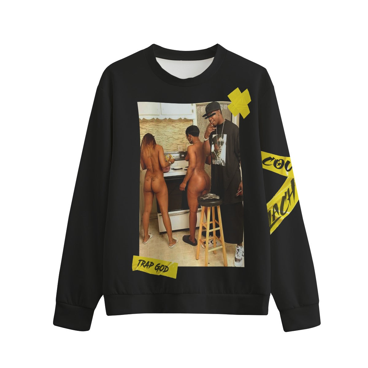 TRAP GOD BLC Unisex O-neck Sweatshirt