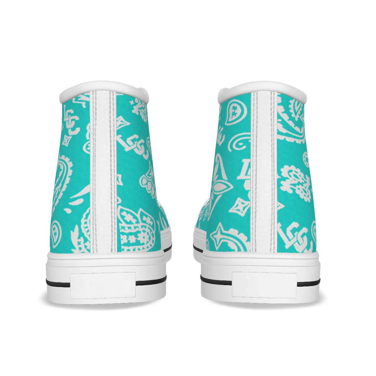 BANDANA PAISLEY TRQSE High Canvas Shoes