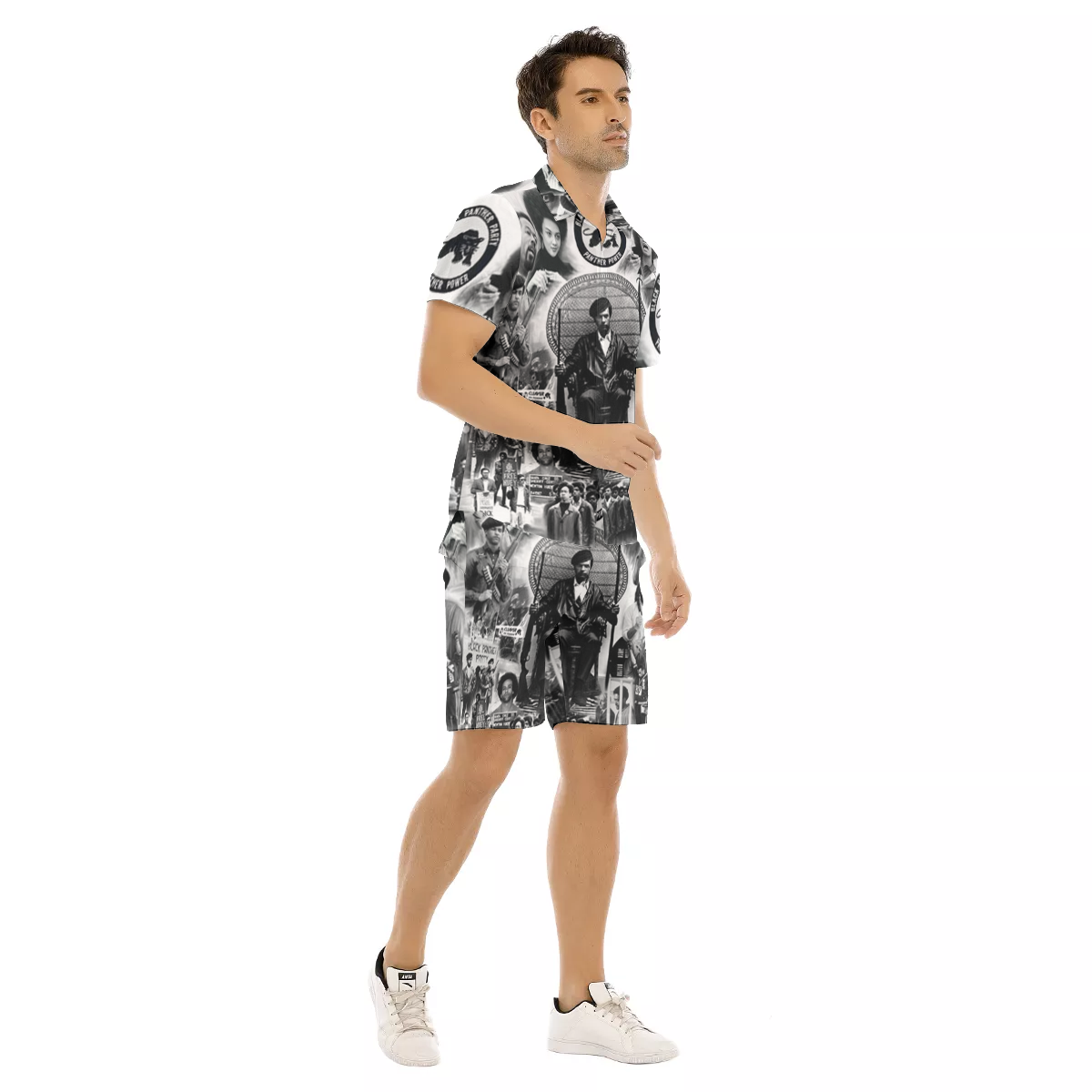 BLACK PANTHER PARTY Men's Short Sleeve Shirt Sets