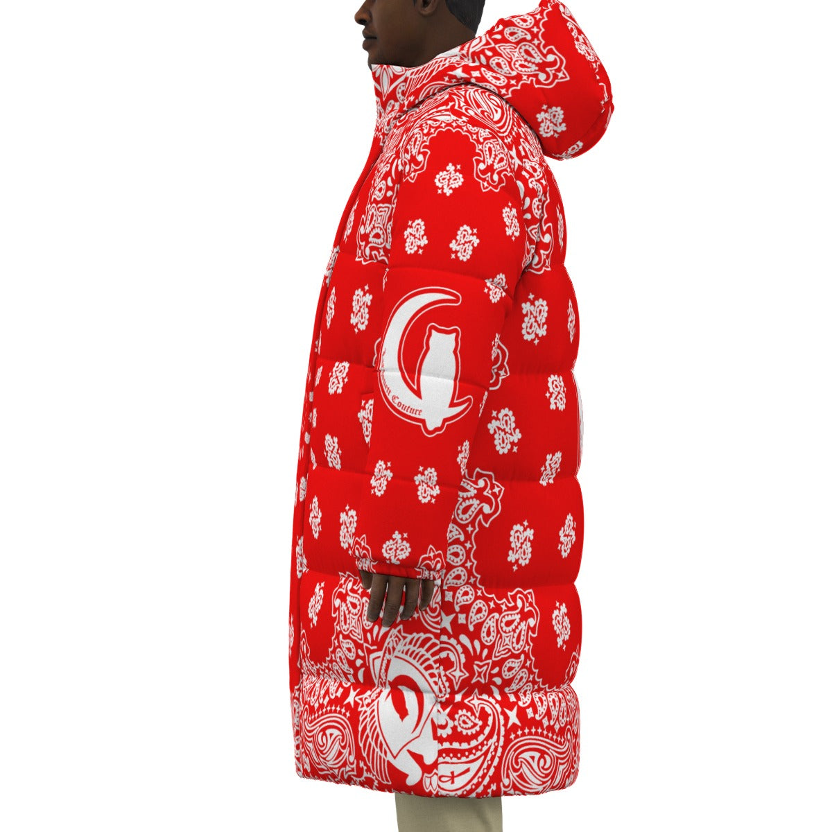 BANDANA Bs'UP Unisex Long Down Jacket