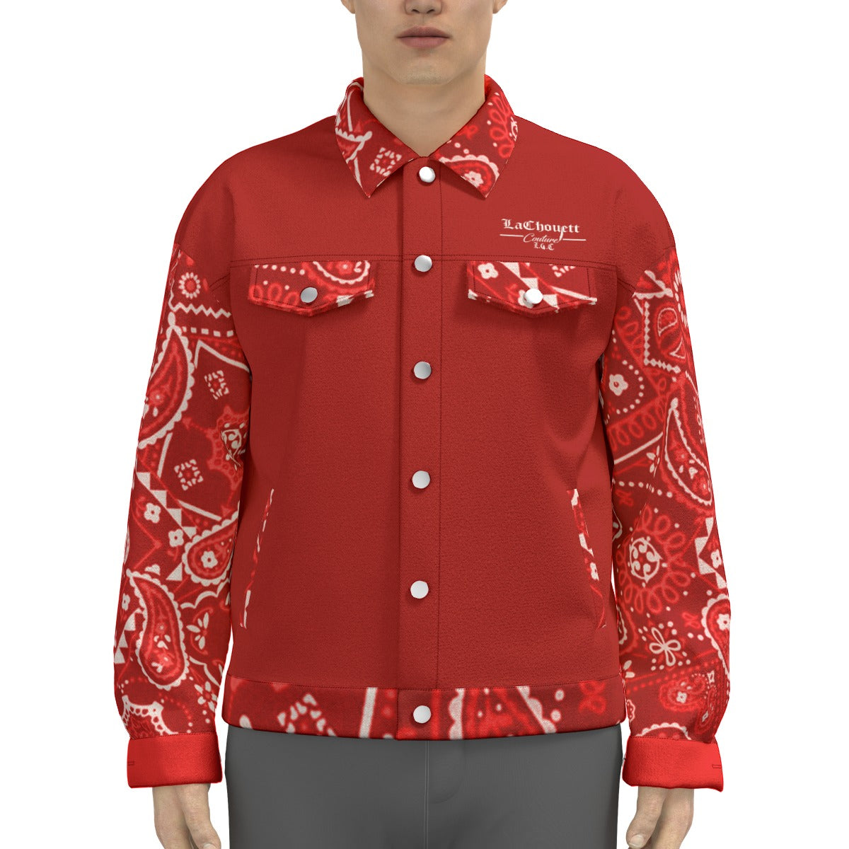 BANDANA VIRAL Bs'UP Unisex Lapel Jacket