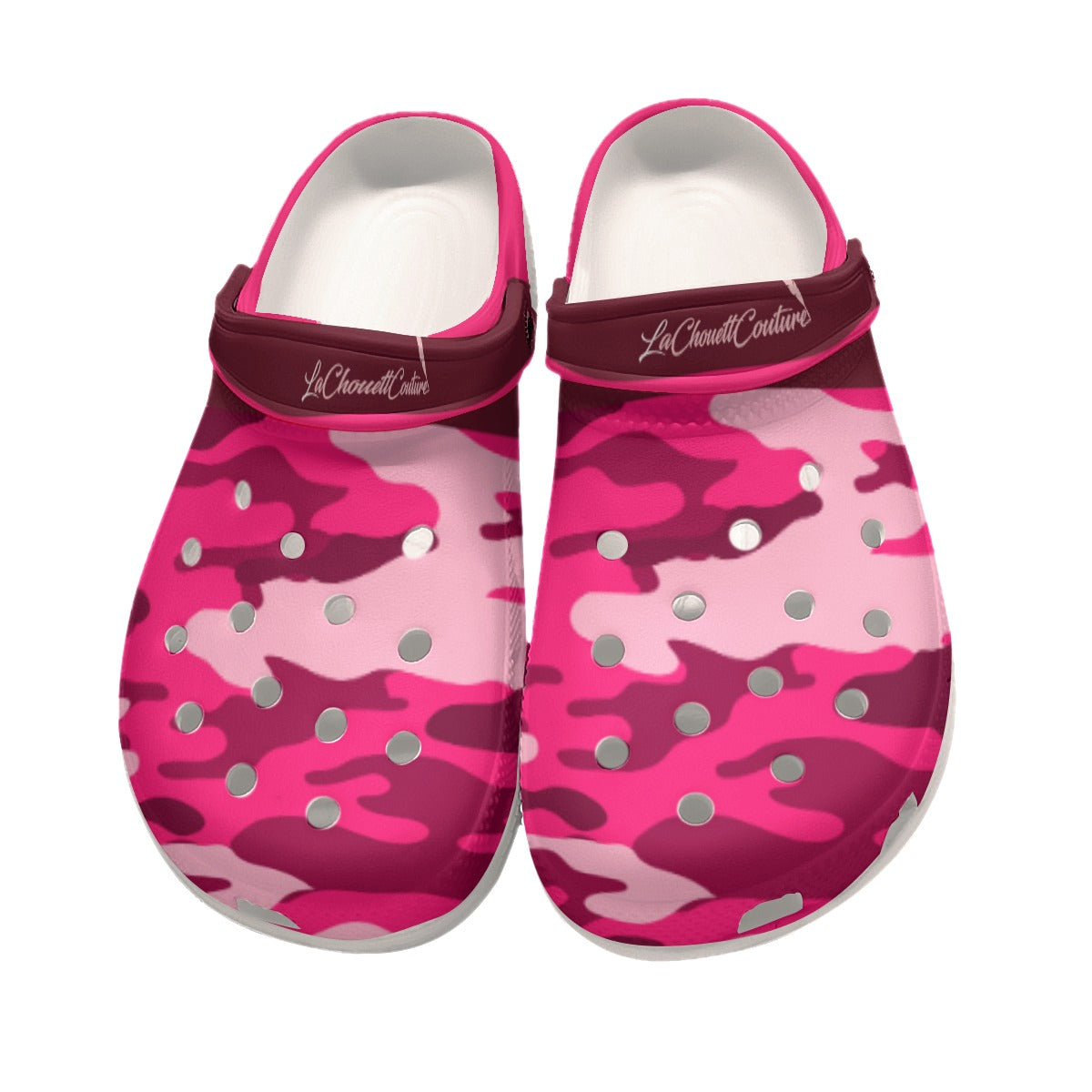 CAMOUFLAGE PINKISH Women's Classic Clogs