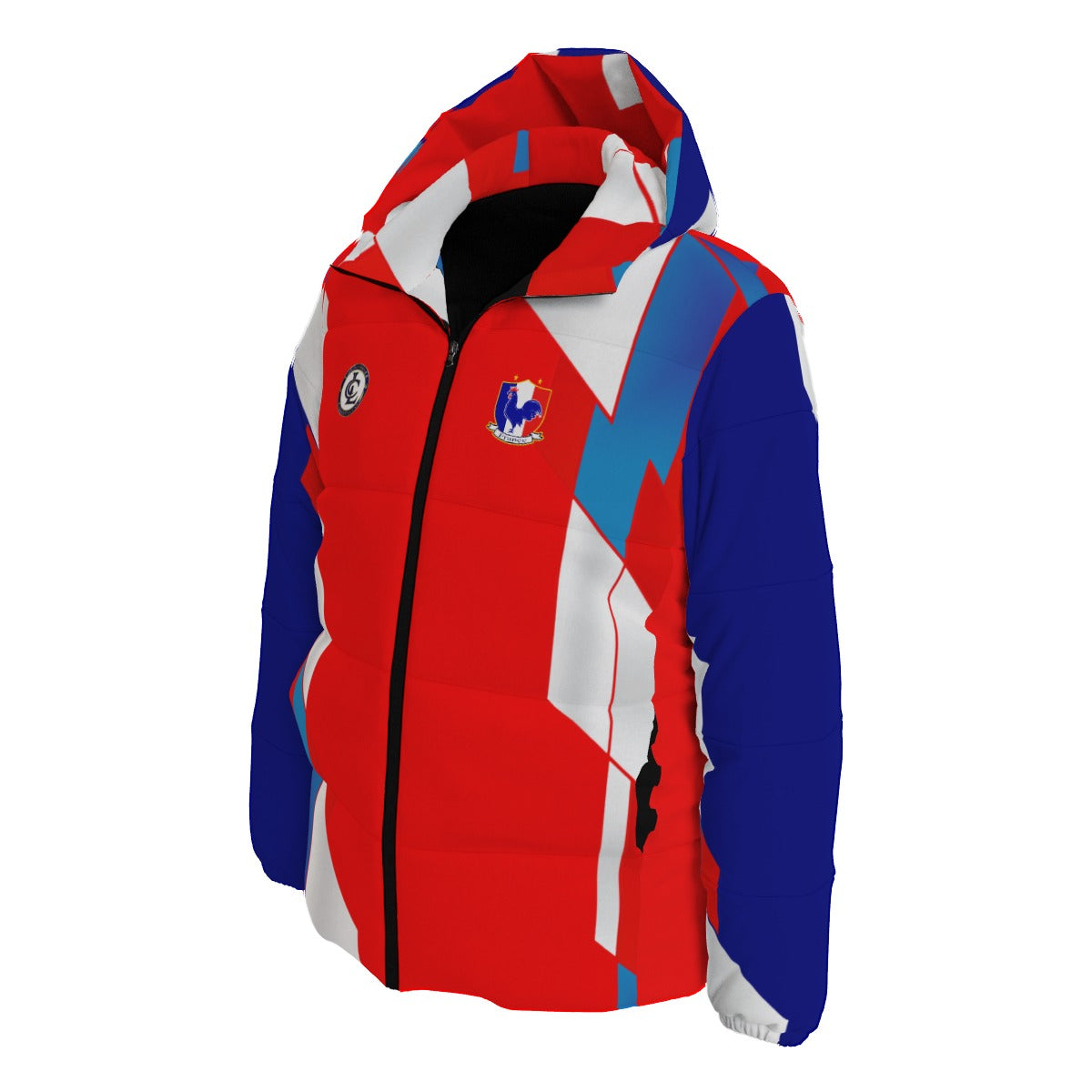 FRANCE BLUERED Unisex Down Jacket