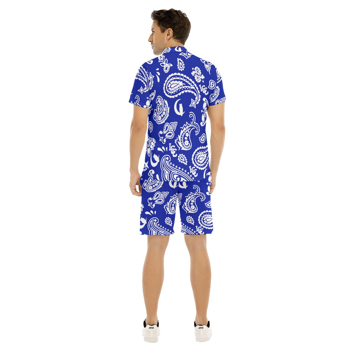 BANDANA PAISLEY Cs'UP Men's Short Sleeve Shirt Sets