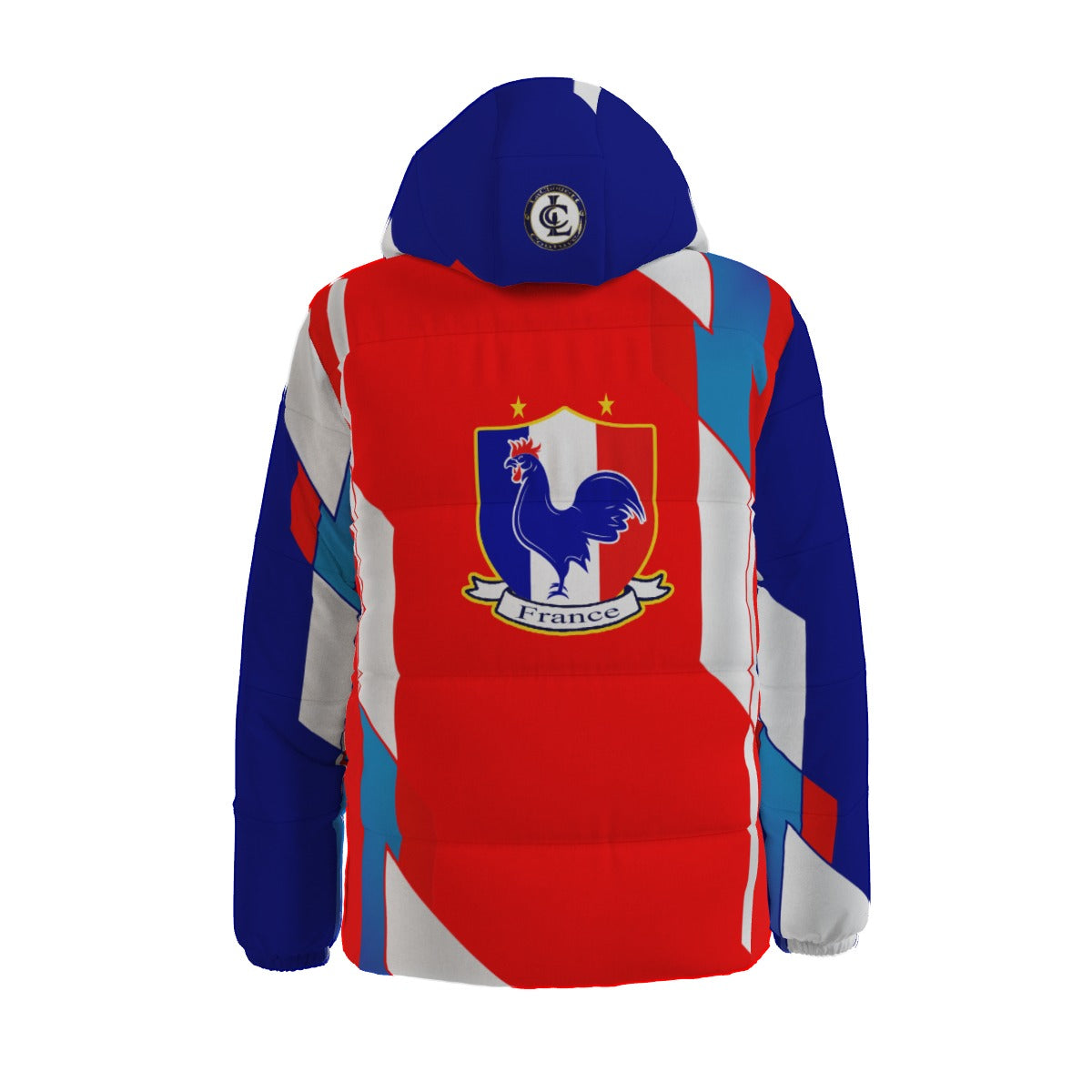 FRANCE BLUERED Unisex Down Jacket