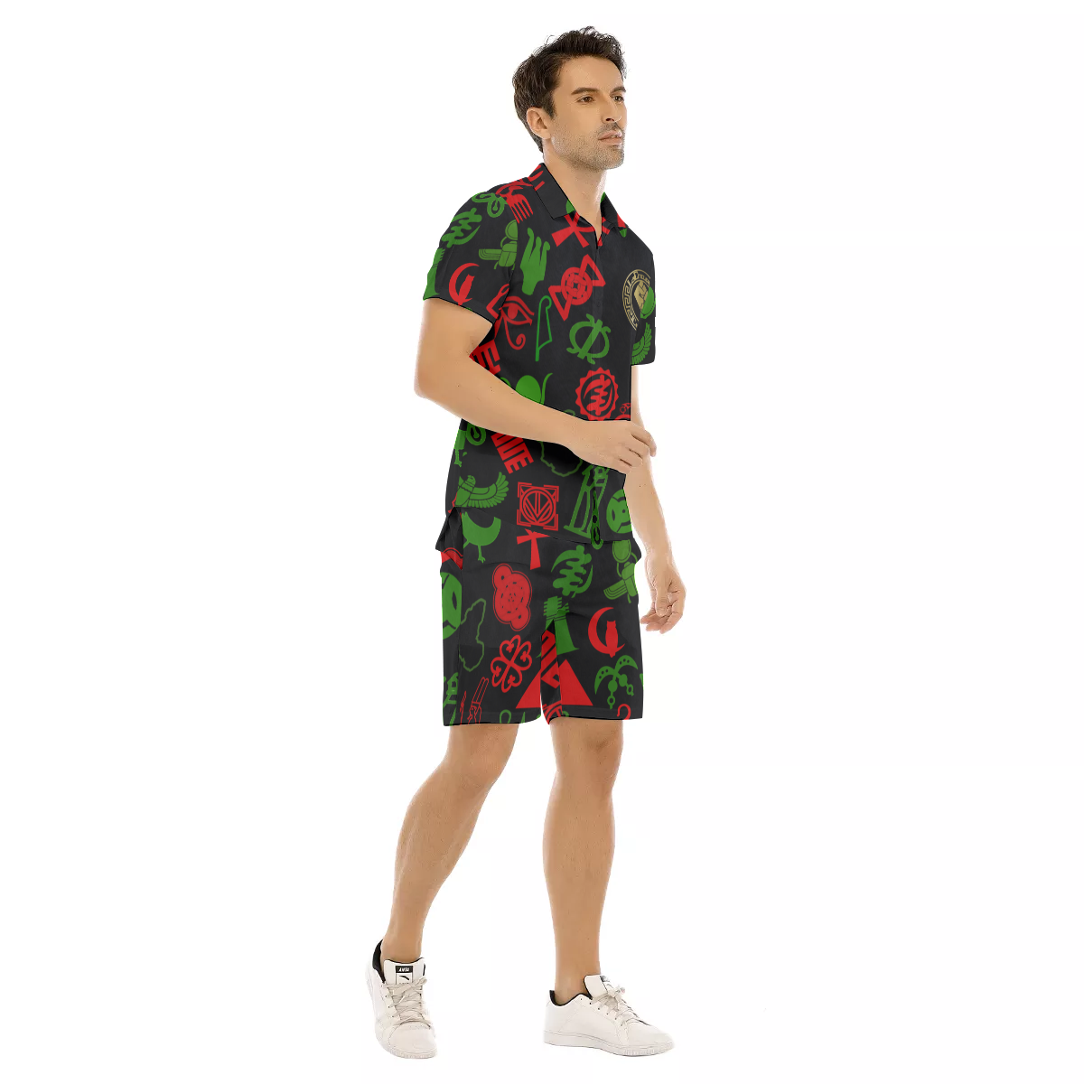 KMT WORLD Men's Short Sleeve Shirt Sets