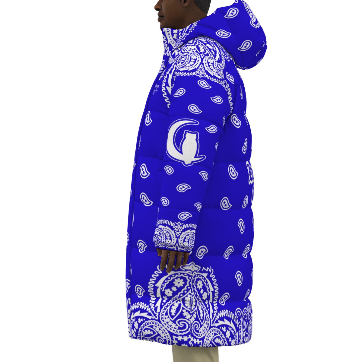 BANDANA FULLY Cs'UP Unisex Long Down Jacket