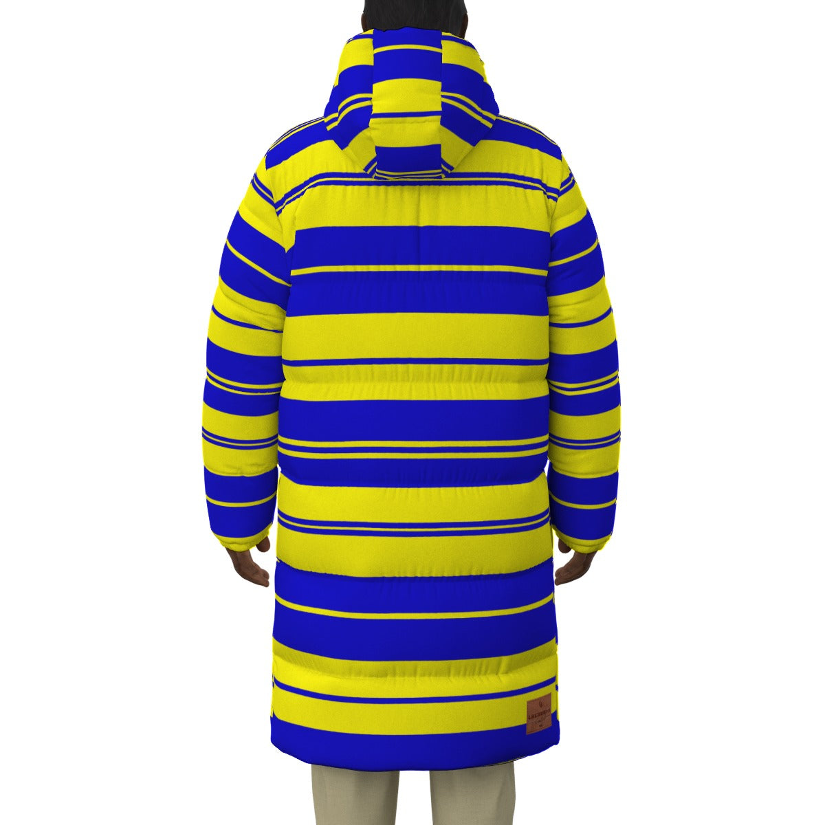 STRIPES SLAUSON Unisex Long Down Jacket