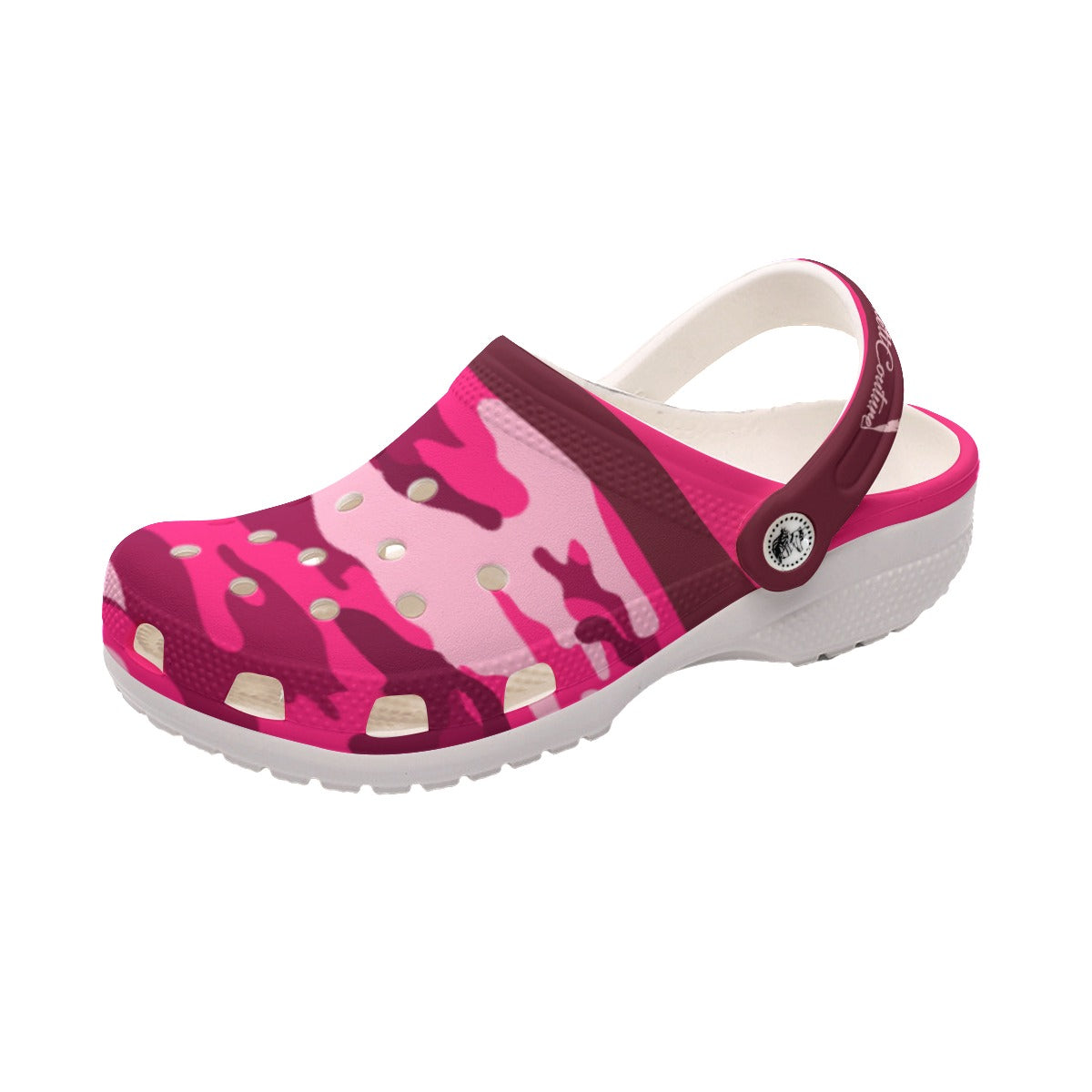CAMOUFLAGE PINKISH Women's Classic Clogs