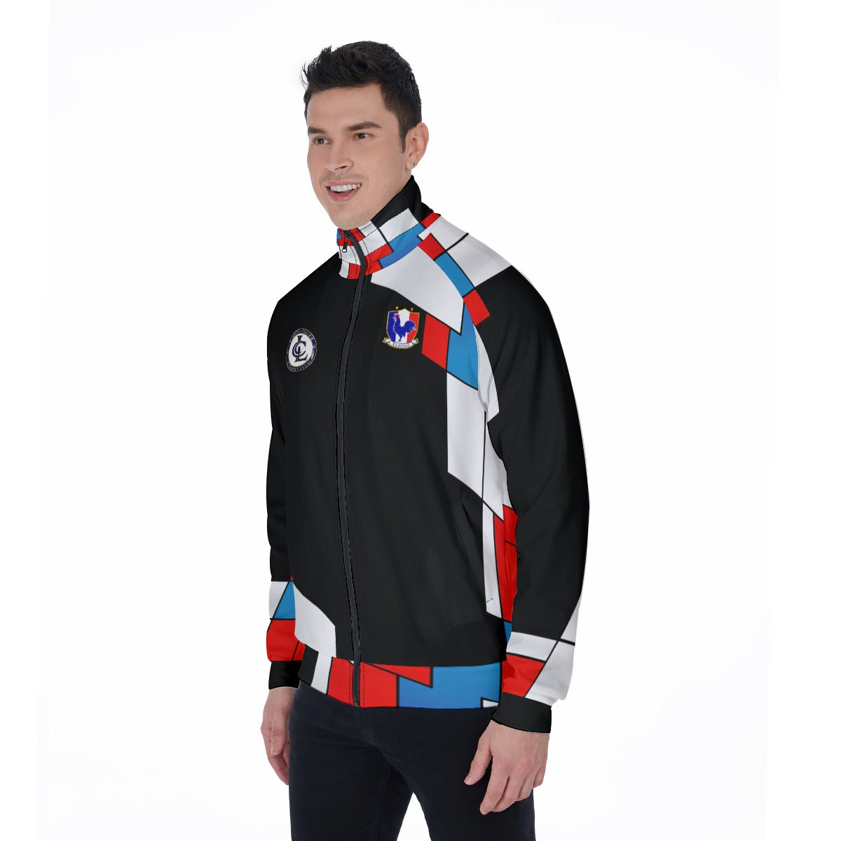 FRANCE BLC Men's Stand Collar Jacket