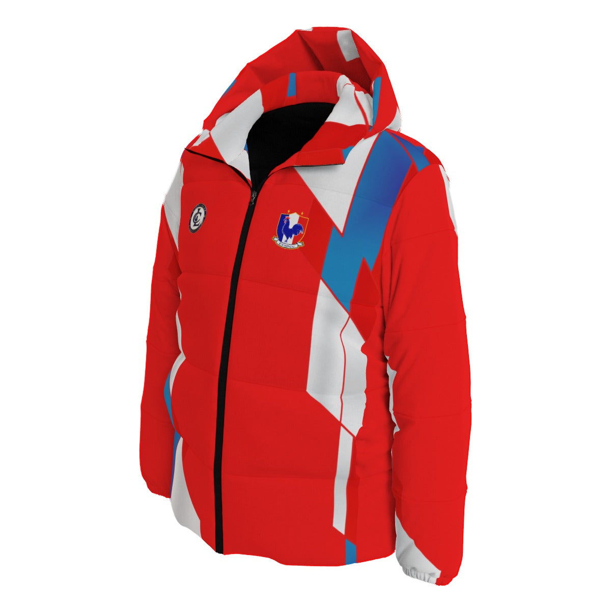 FRANCE RED Unisex Down Jacket