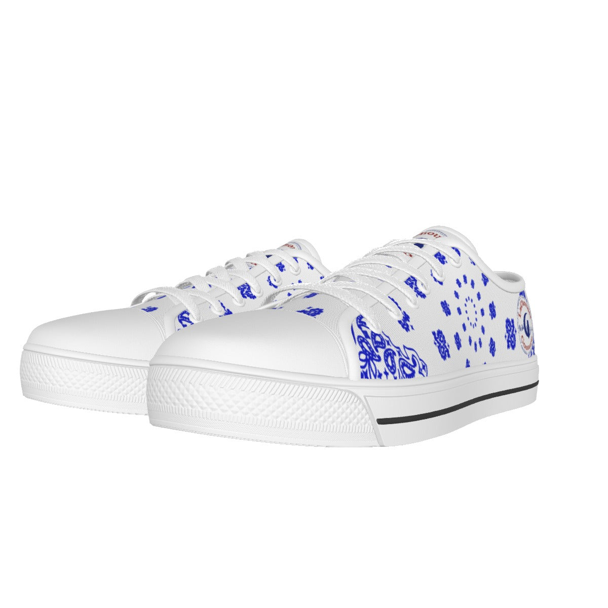 BANDANA Cs'UPWHT Women's White Sole Canvas Shoes