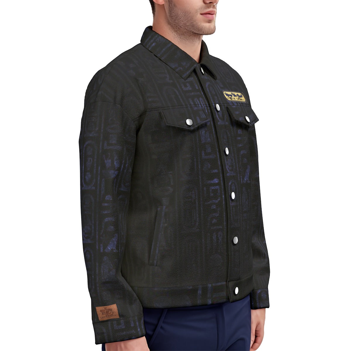 Nipsey Tha Great Unisex Lapel Jacket  Cotton
