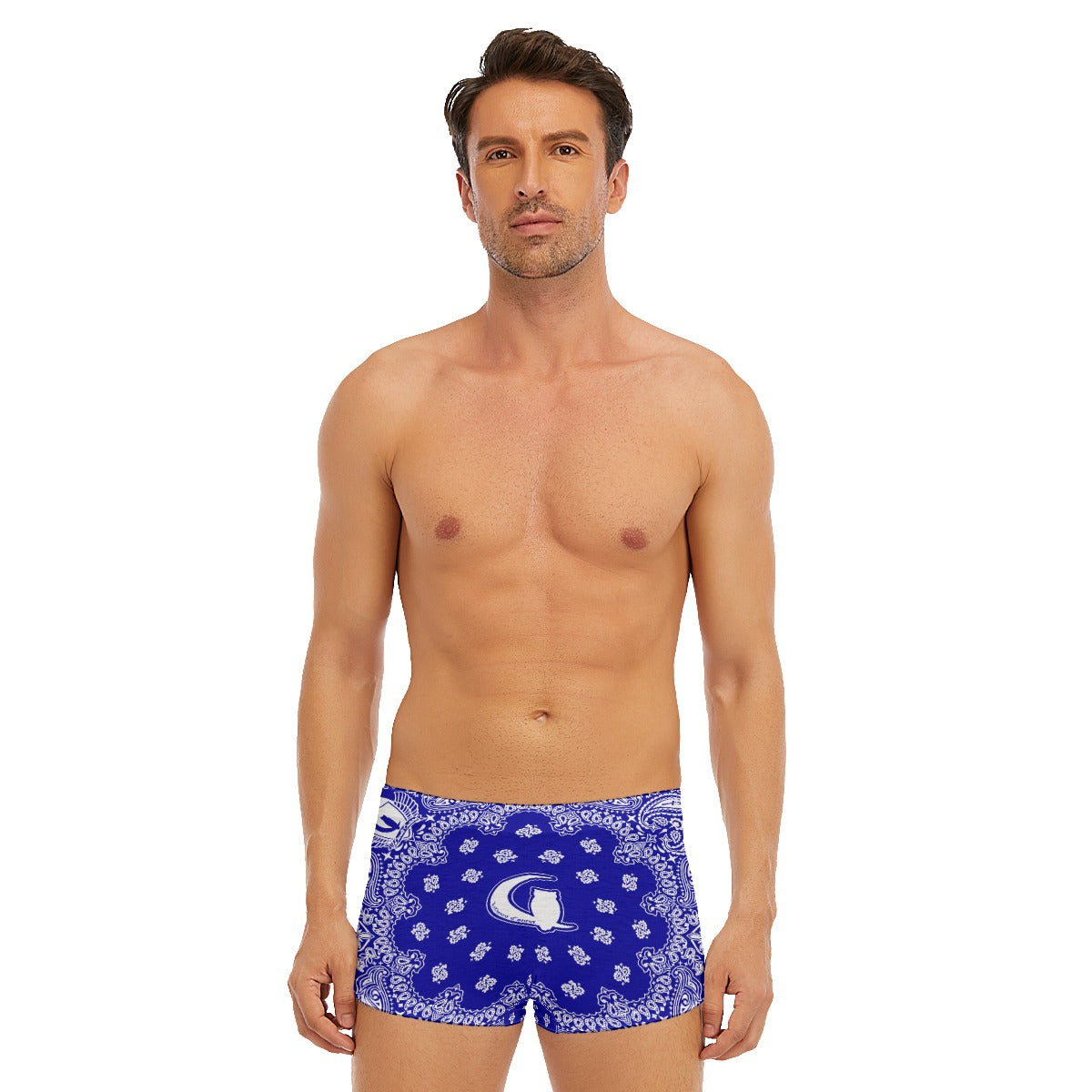 BANDANA Cs'UP Men's Short Boxer Briefs