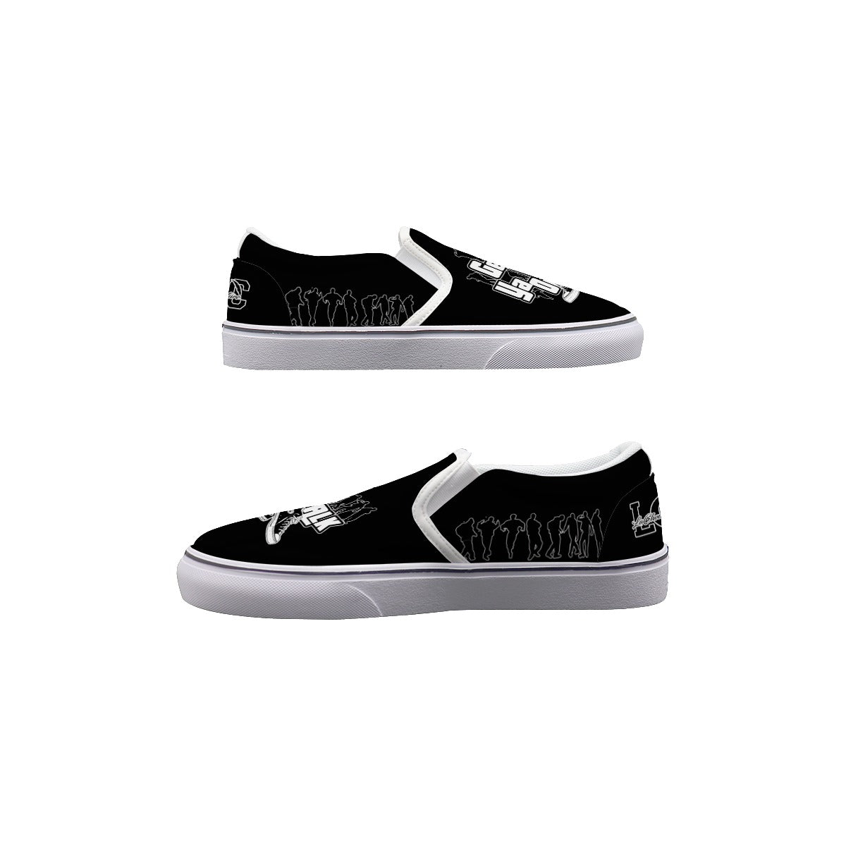 GET YA WALK ON BLC Men's Slip On Sneakers