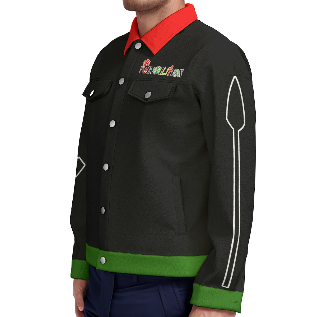 REVOLUTION RBG Unisex Lapel Jacket  Cotton