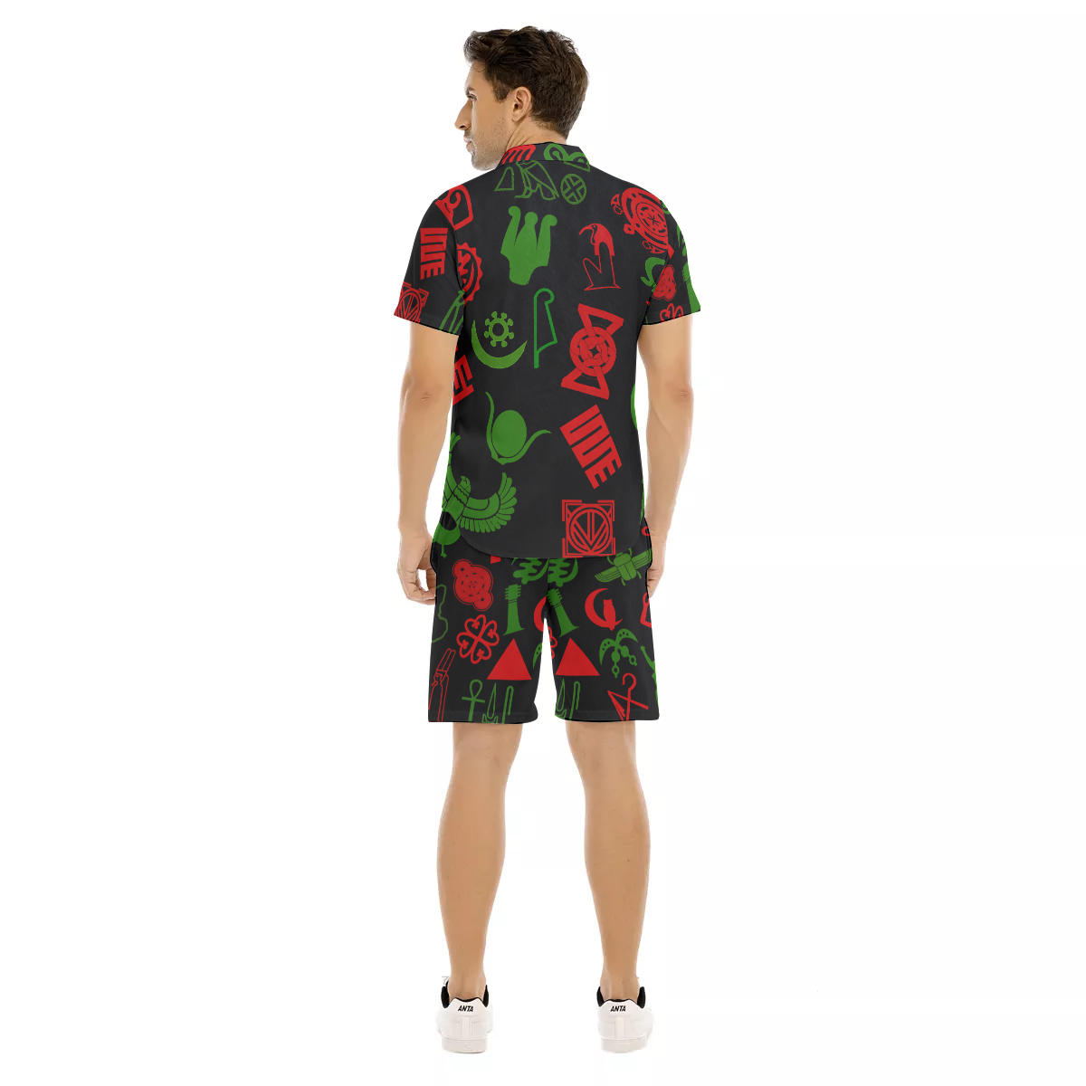 KMT WOLD FULL Men's Short Sleeve Shirt Sets
