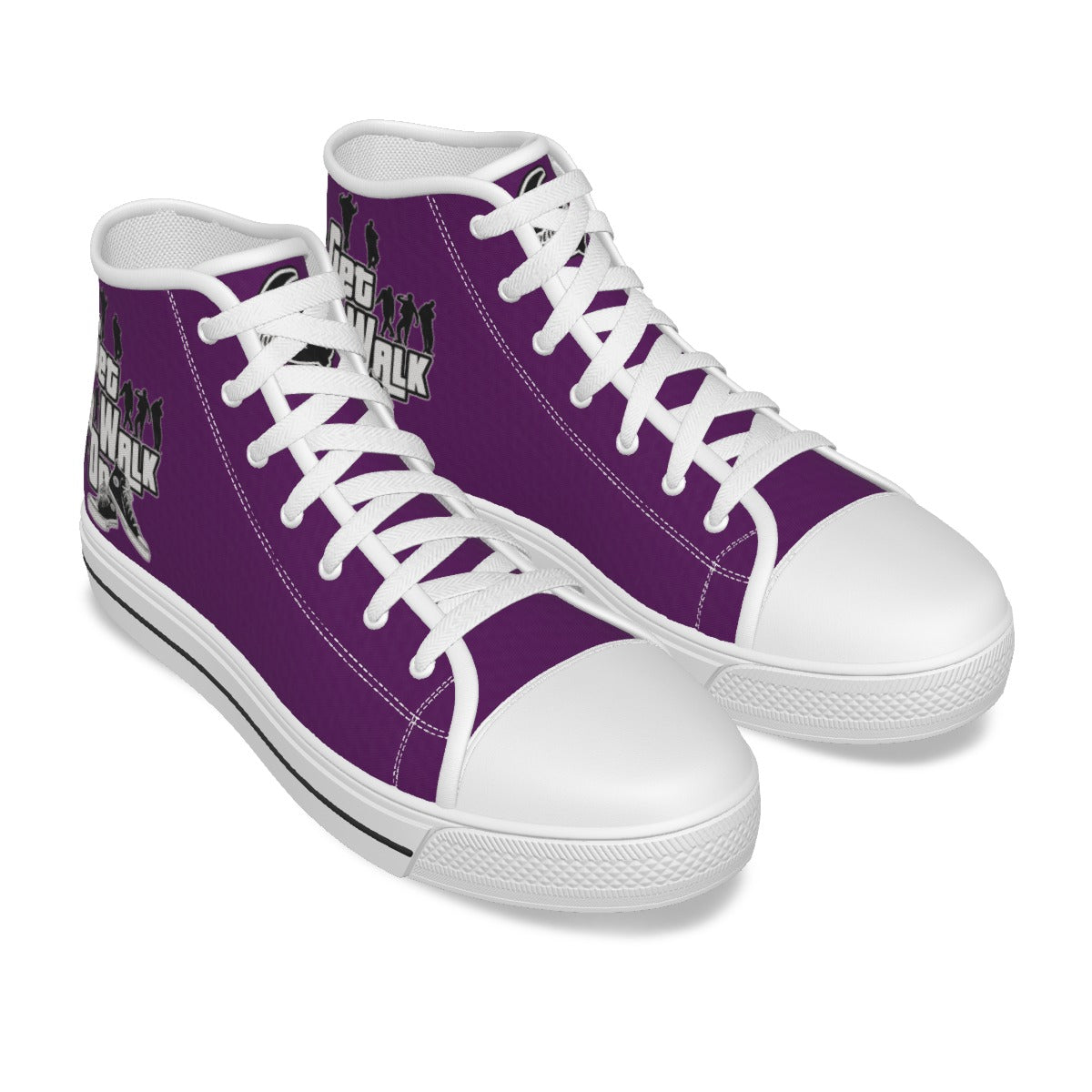GET YA WALK ON GRAPES Men's Canvas Shoes