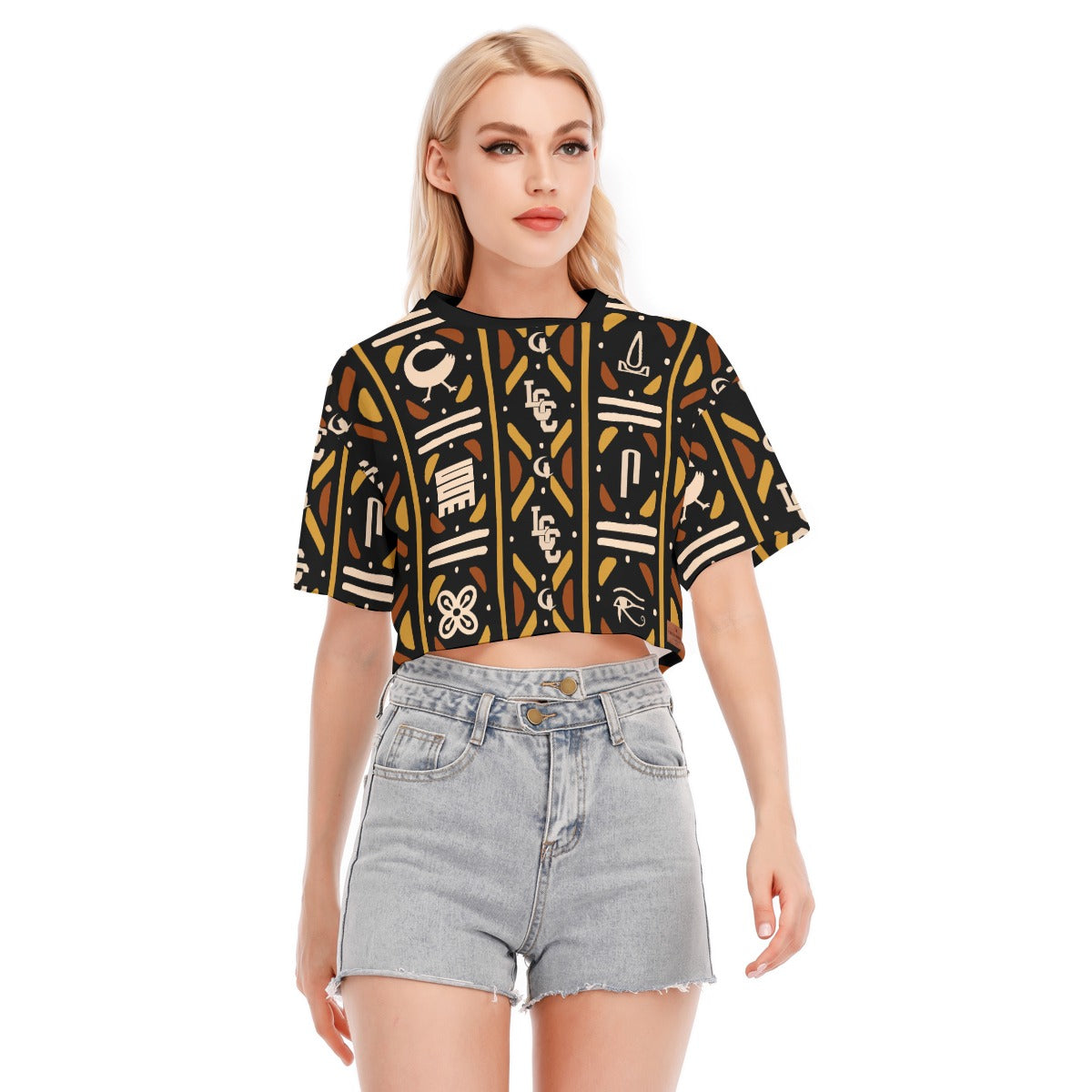 BOGOLAN KMT Women's Cropped T-shirt | 190GSM Cotton