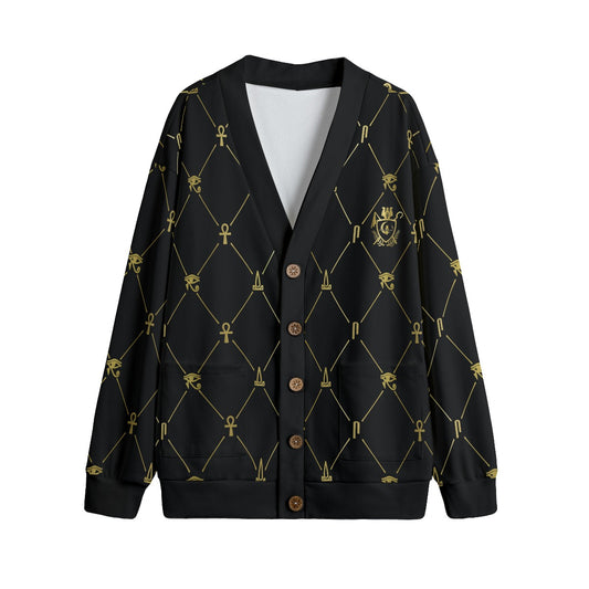 A.U.S DELUXE GLDBLC Unisex Cardigan With Button Closure