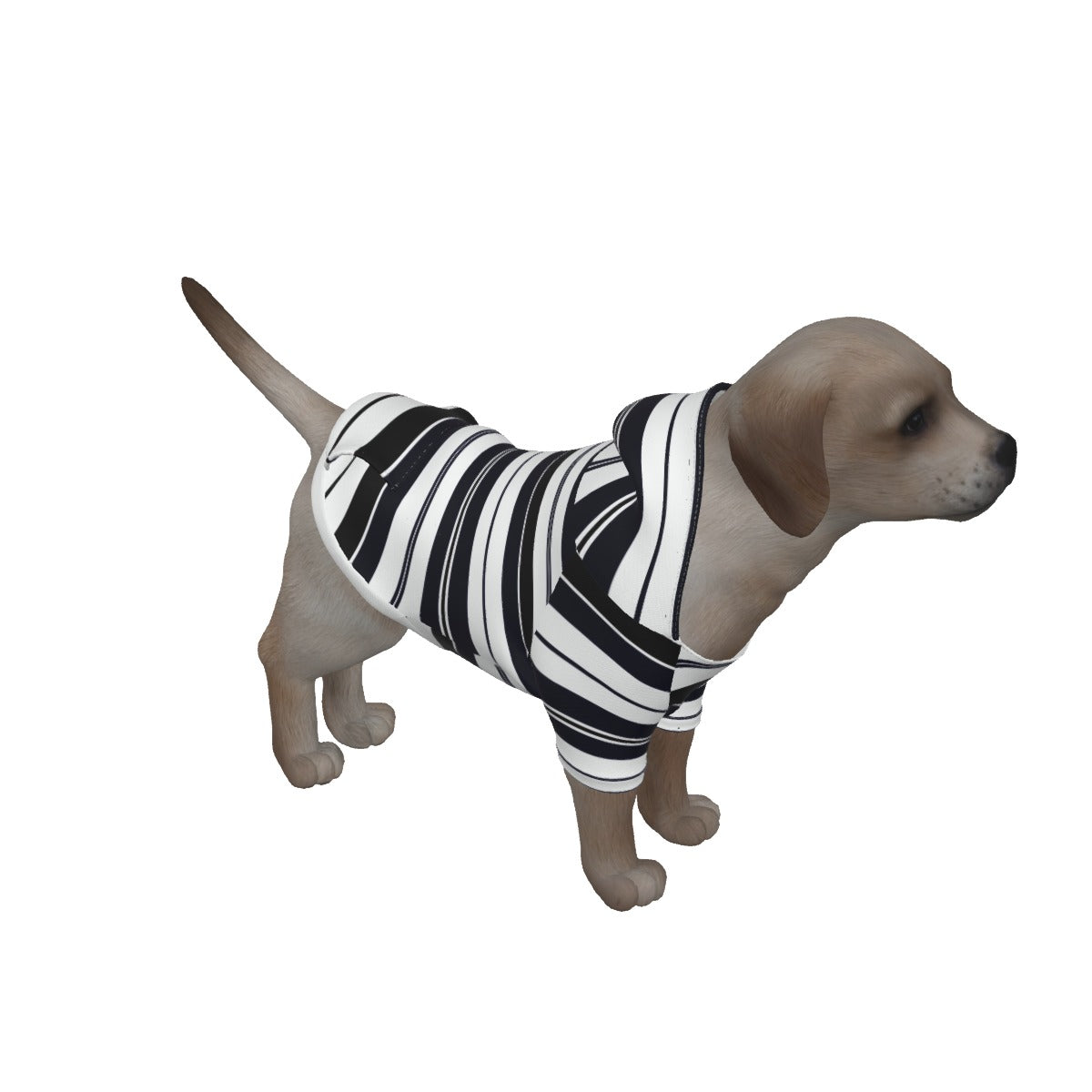 STRIPES NAVY Dog's Pullover Hoodie