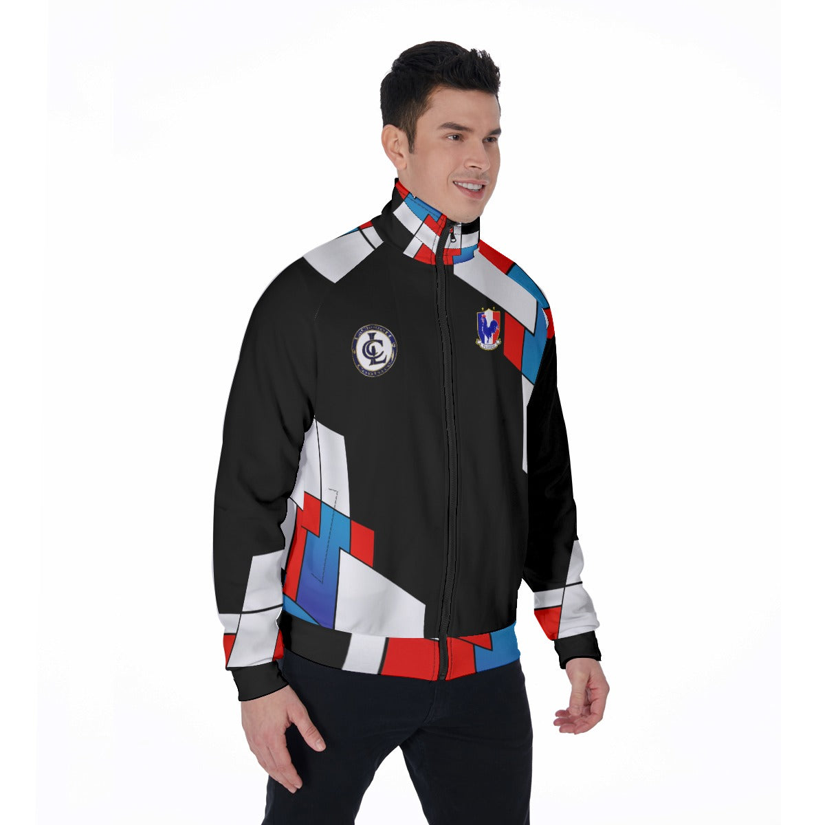 FRANCE BLC Men's Stand Collar Jacket