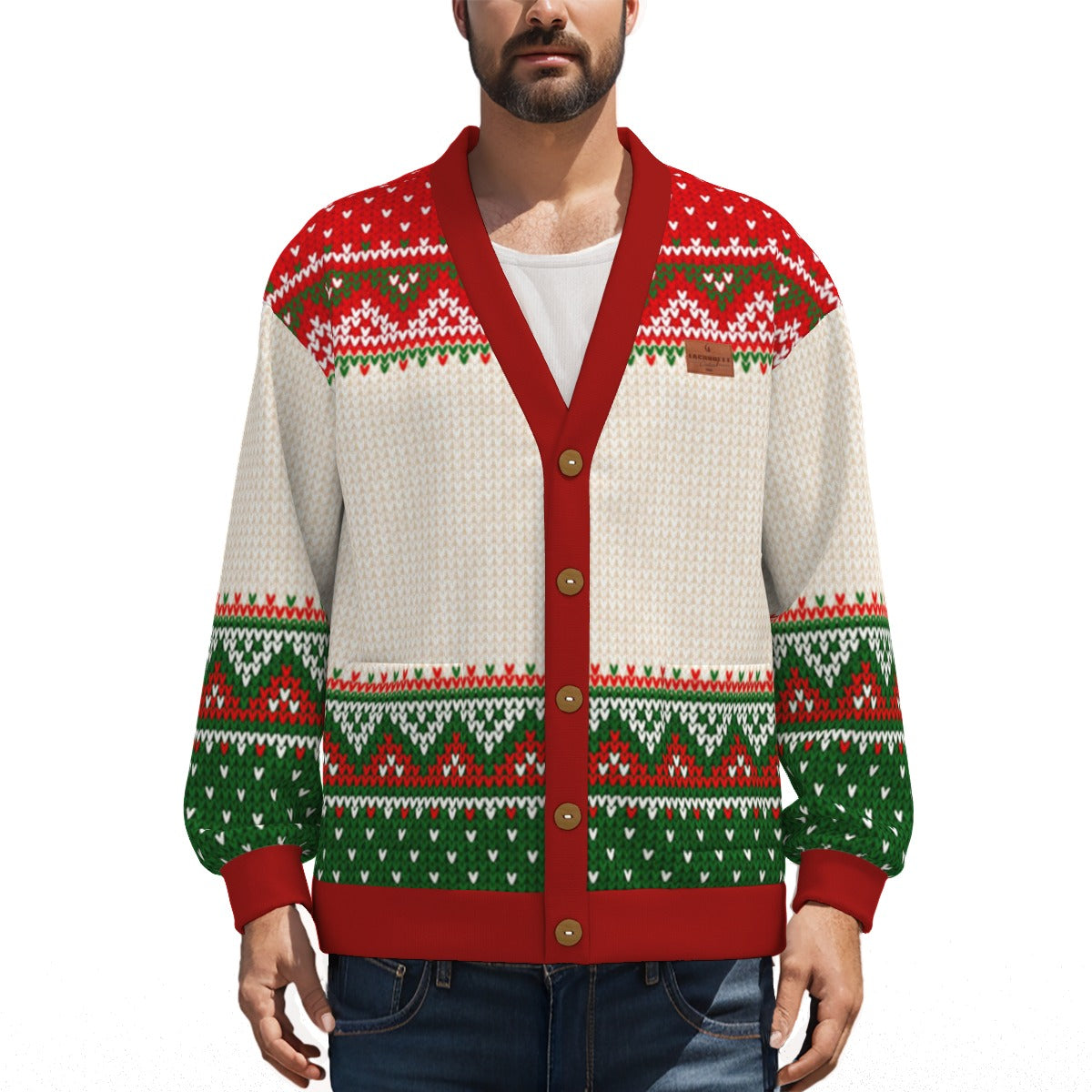 LCC KNITTED XMAS Unisex Cardigan