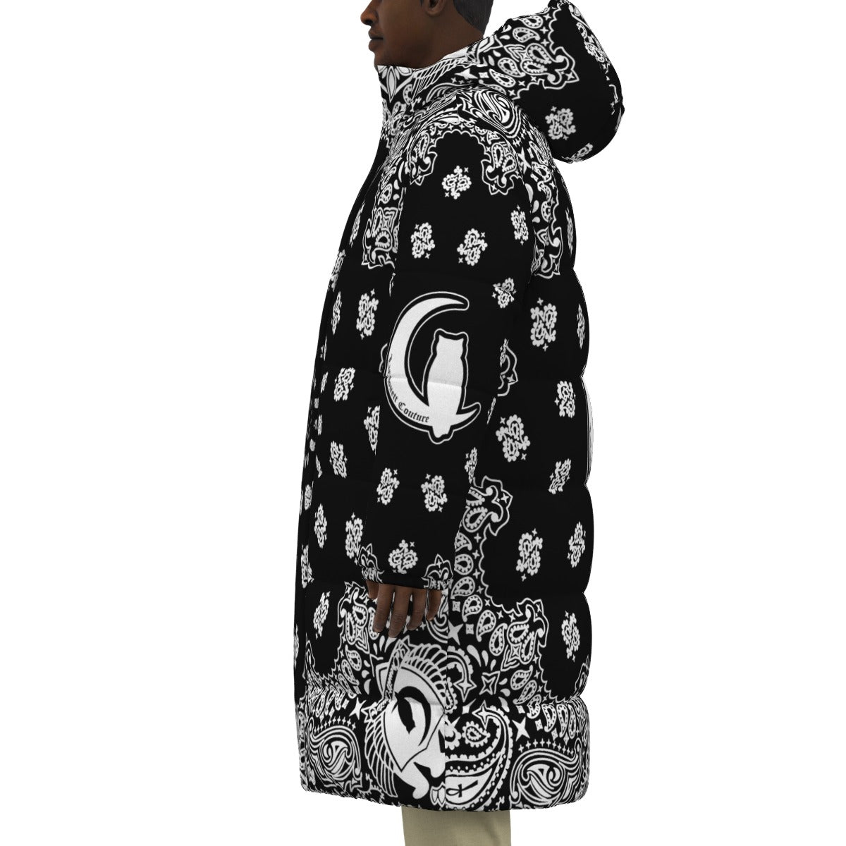 BANDANA BLC Unisex Long Down Jacket