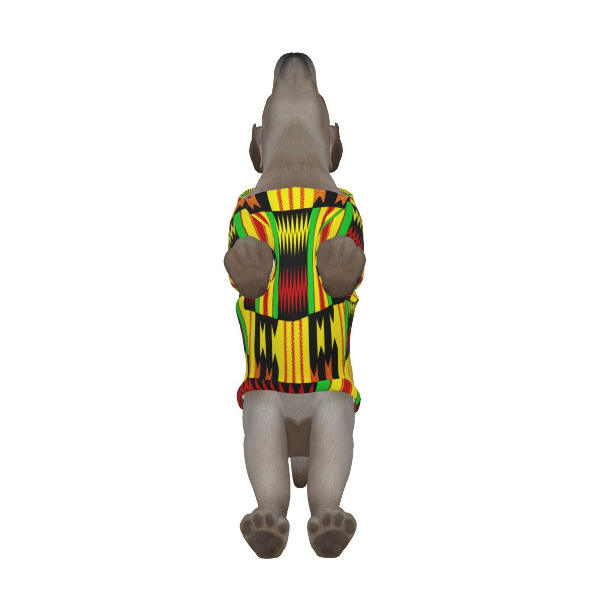 KENTE RASTA Dog's Pullover Hoodie
