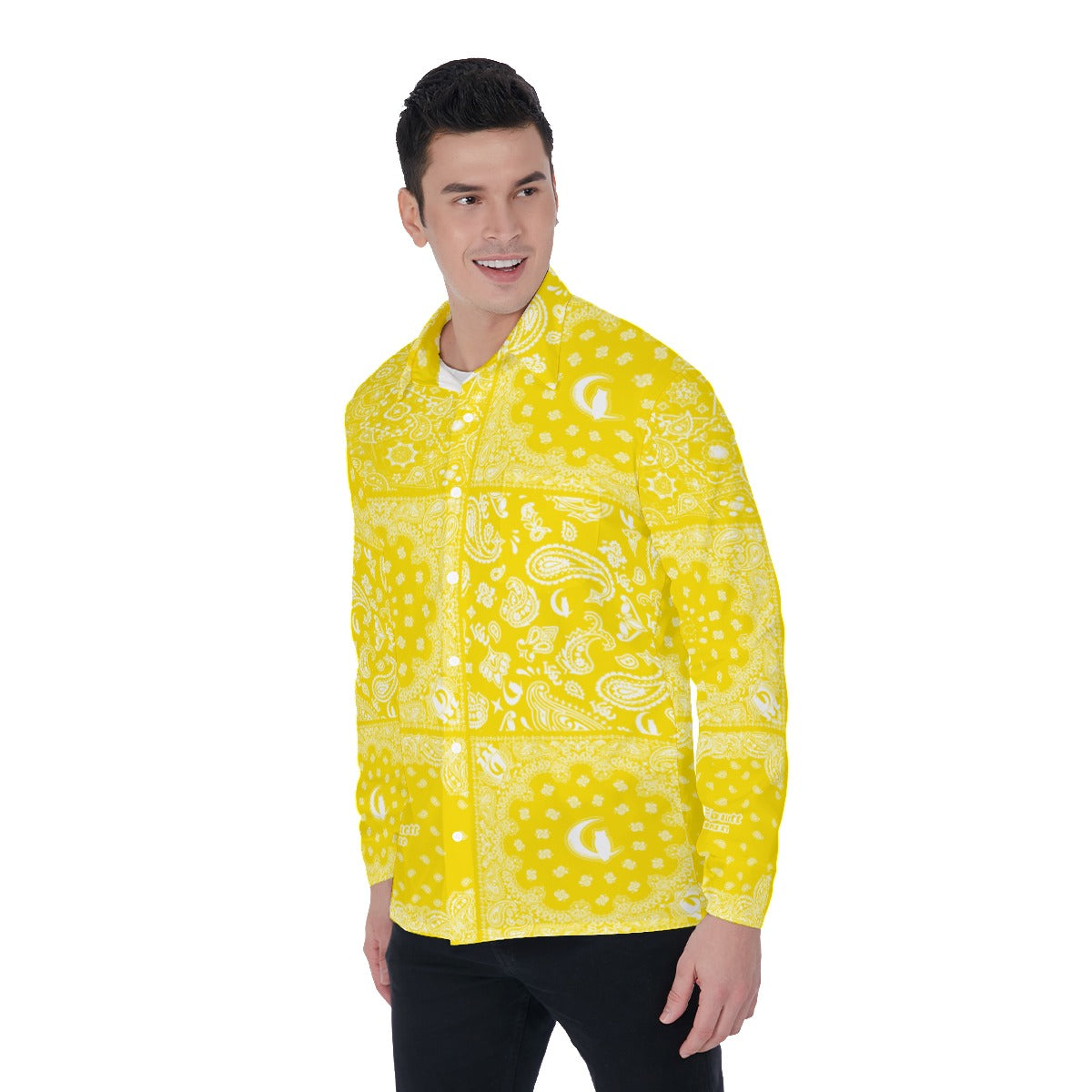 BANDANA MIX L.K Men's Long Sleeve Shirt